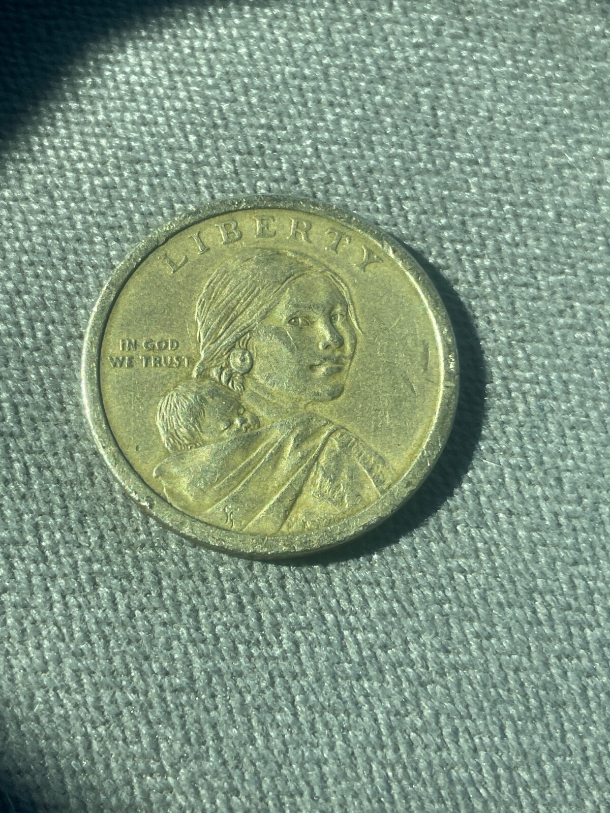 1621 Wampanoag Treaty Golden Dollar Coin  RARE