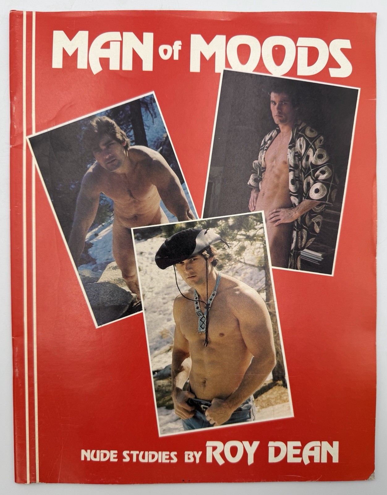 MAN OF MOODS ROY DEAN 1976 FIRST EDITION Rho-Delta Press Photo Book RARE OOP