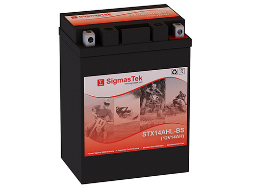 Kawasaki 650CC KL650-A, KLR, 1987-2008 Battery Replacement (210CCA)