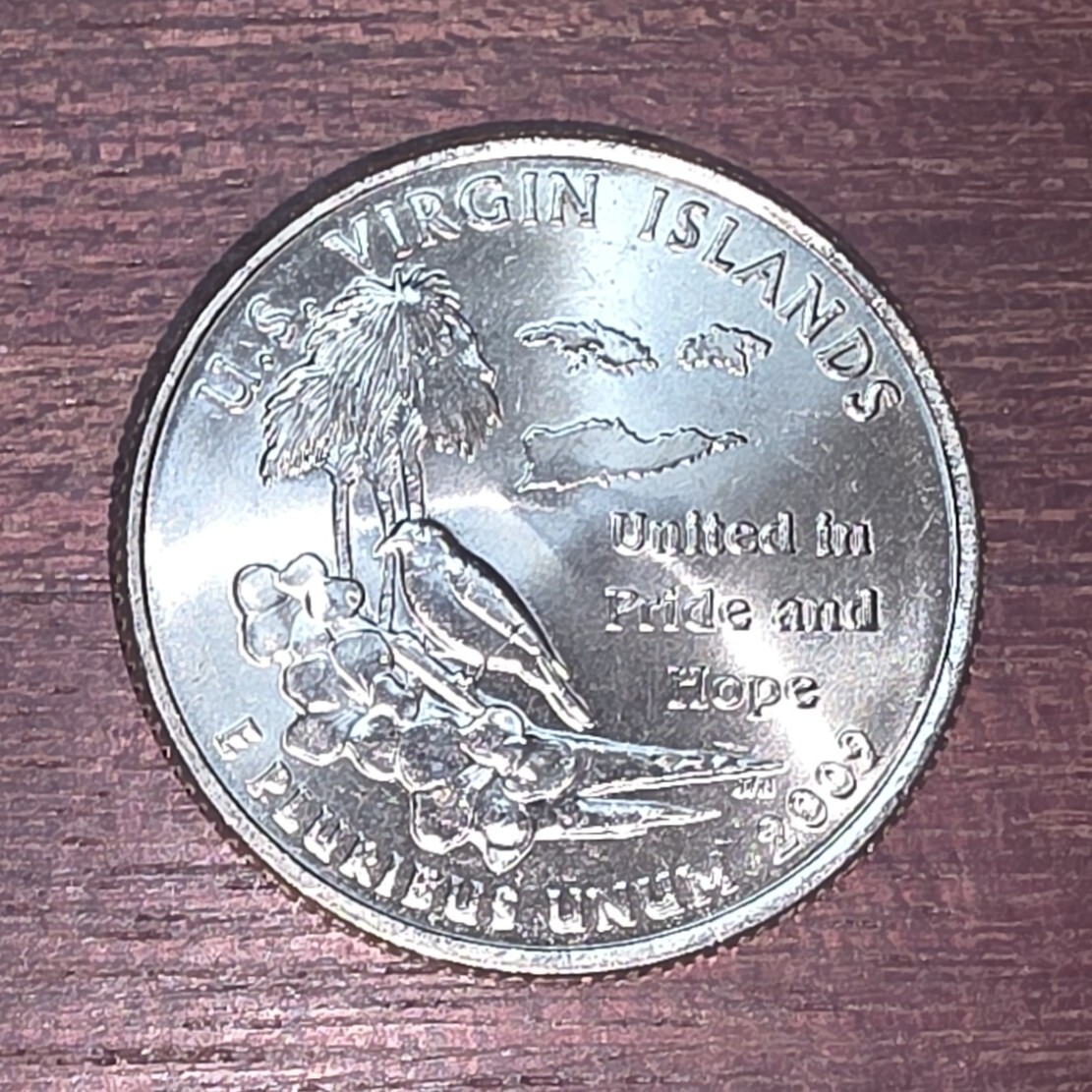2009-D - U.S. Virgin Islands - U.S. Territory State Quarter - UNC from US Mint 2009-D - U.S. Virgin Islands - U.S. Territory State Quarter - UNC from US Mint