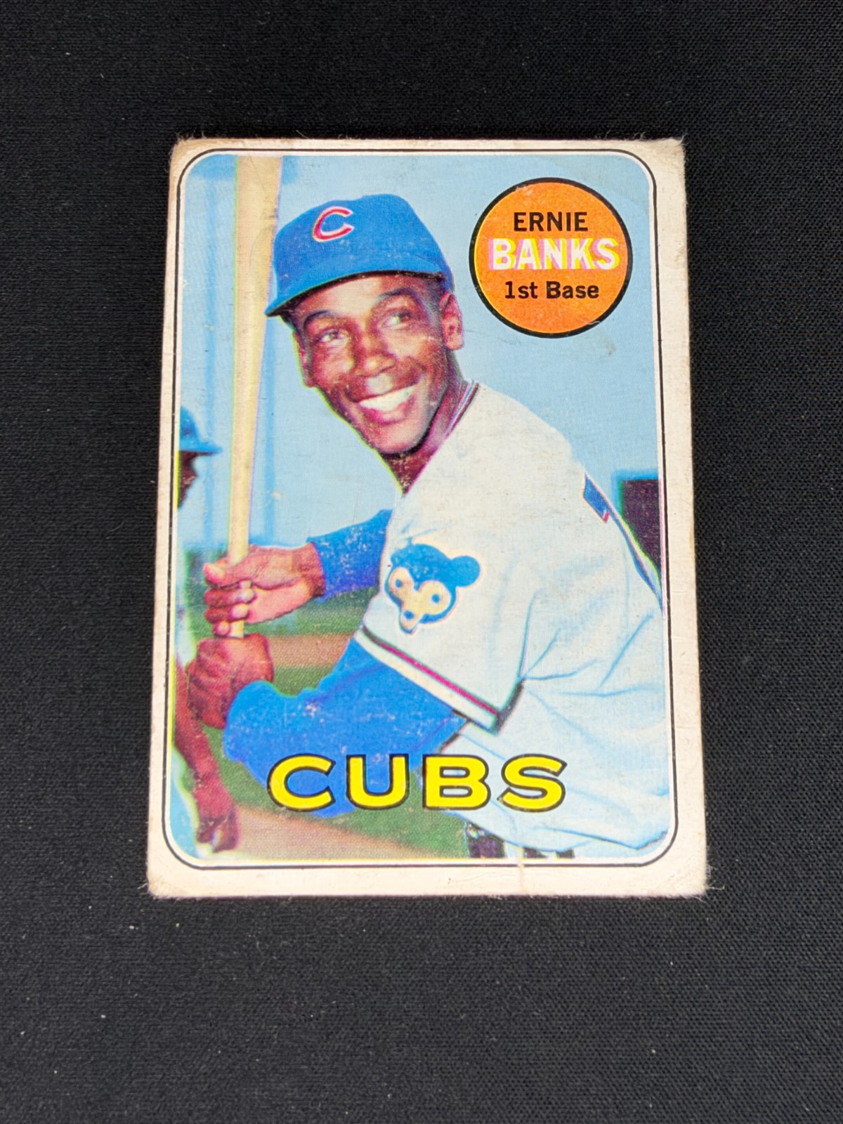 1969 Topps - Ernie Banks #20 Chicago Cubs 1969 Topps - Ernie Banks #20 Chicago Cubs