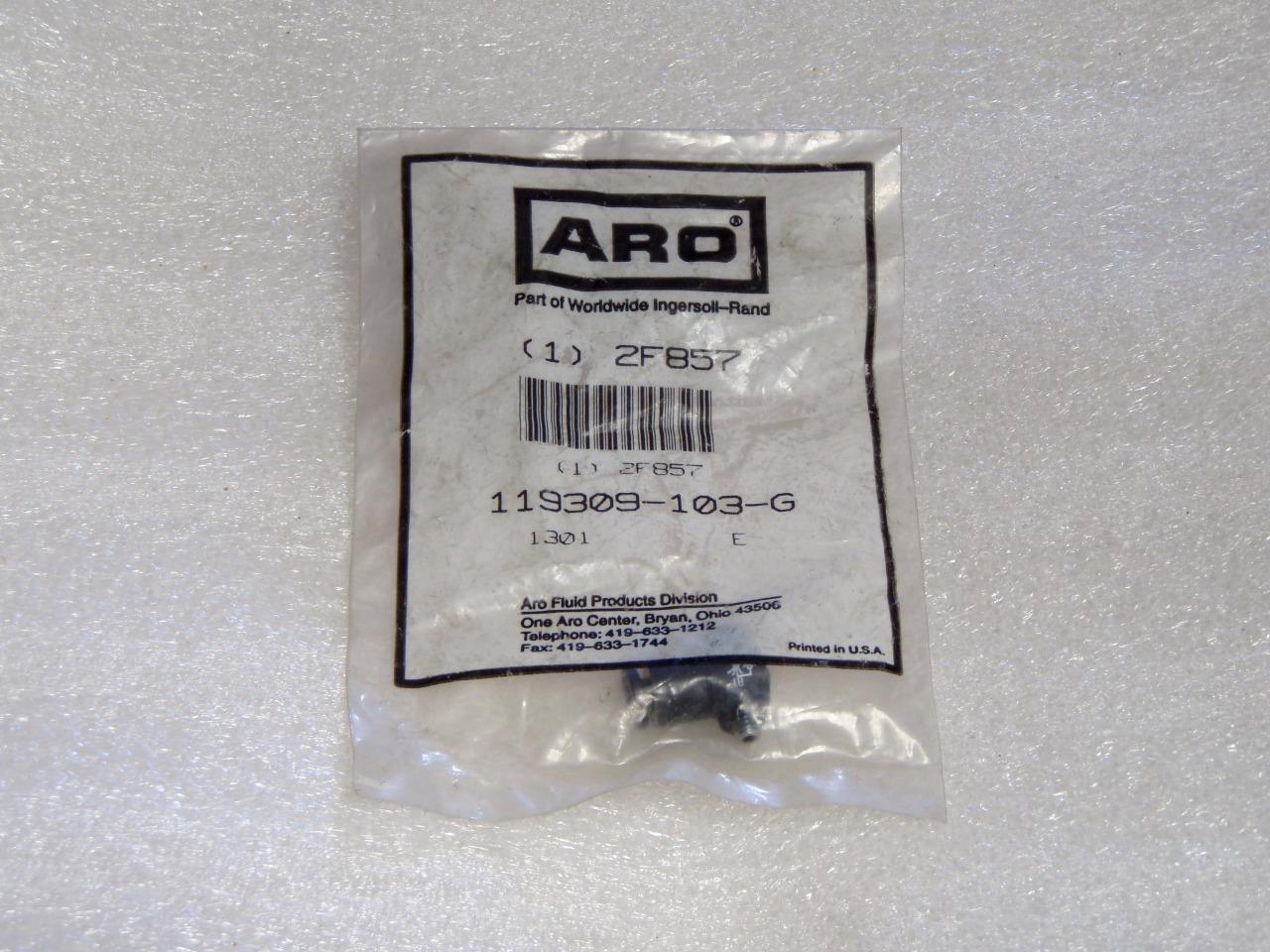 ARO 119309-103-G,  Cylinder Port Flow / speed Control Valve, 2F857    USA SELLER