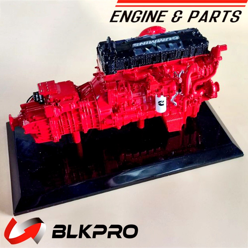 Engine Complete Collectible Diecast Scale Model Casting Aluminum Cummins Metal B Engine Complete Collectible Diecast Scale Model Casting Aluminum Cummins Metal B