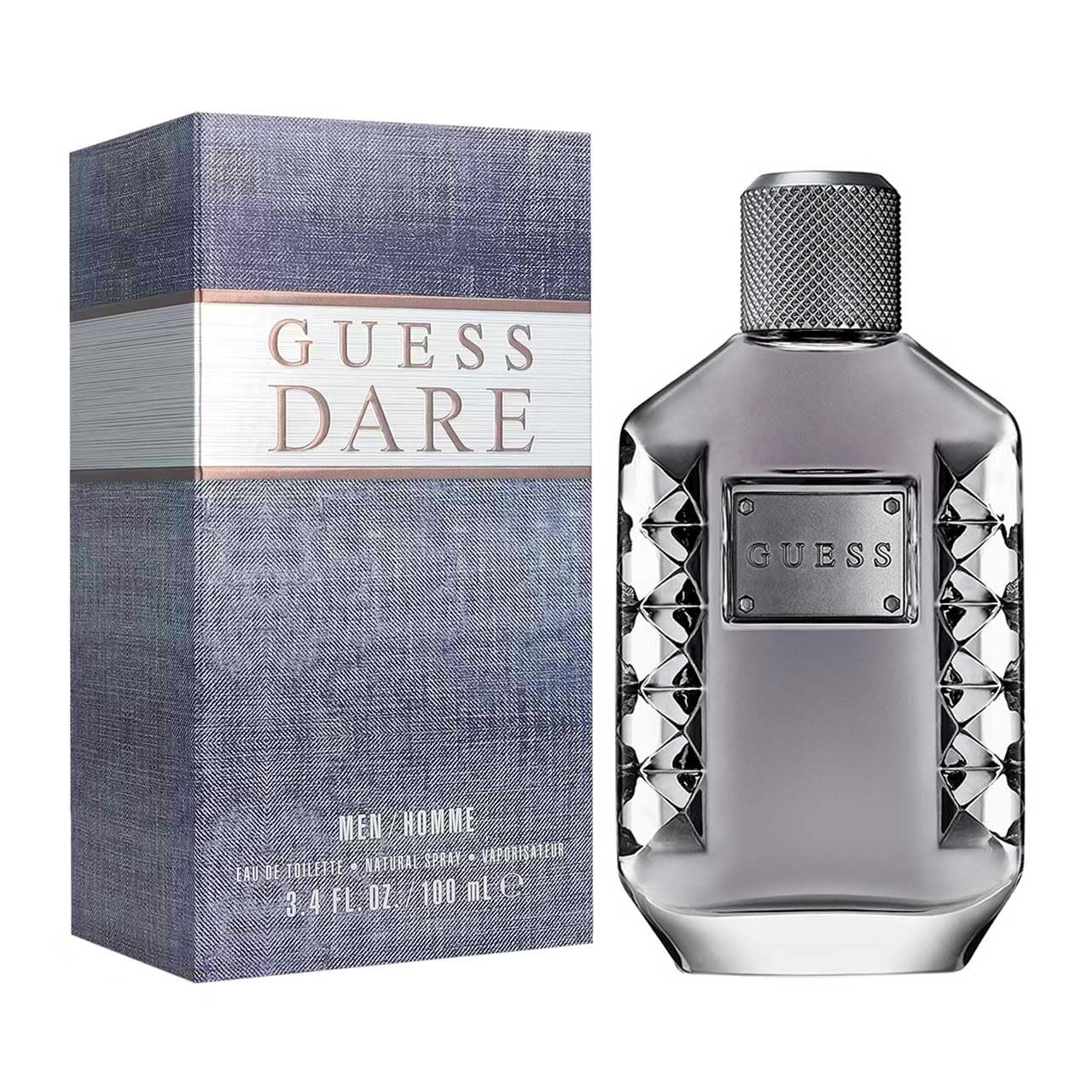 GUESS Dare Eau De Toilette for Men, 3.4 Ounce, NS GUESS Dare Eau De Toilette for Men, 3.4 Ounce, NS
