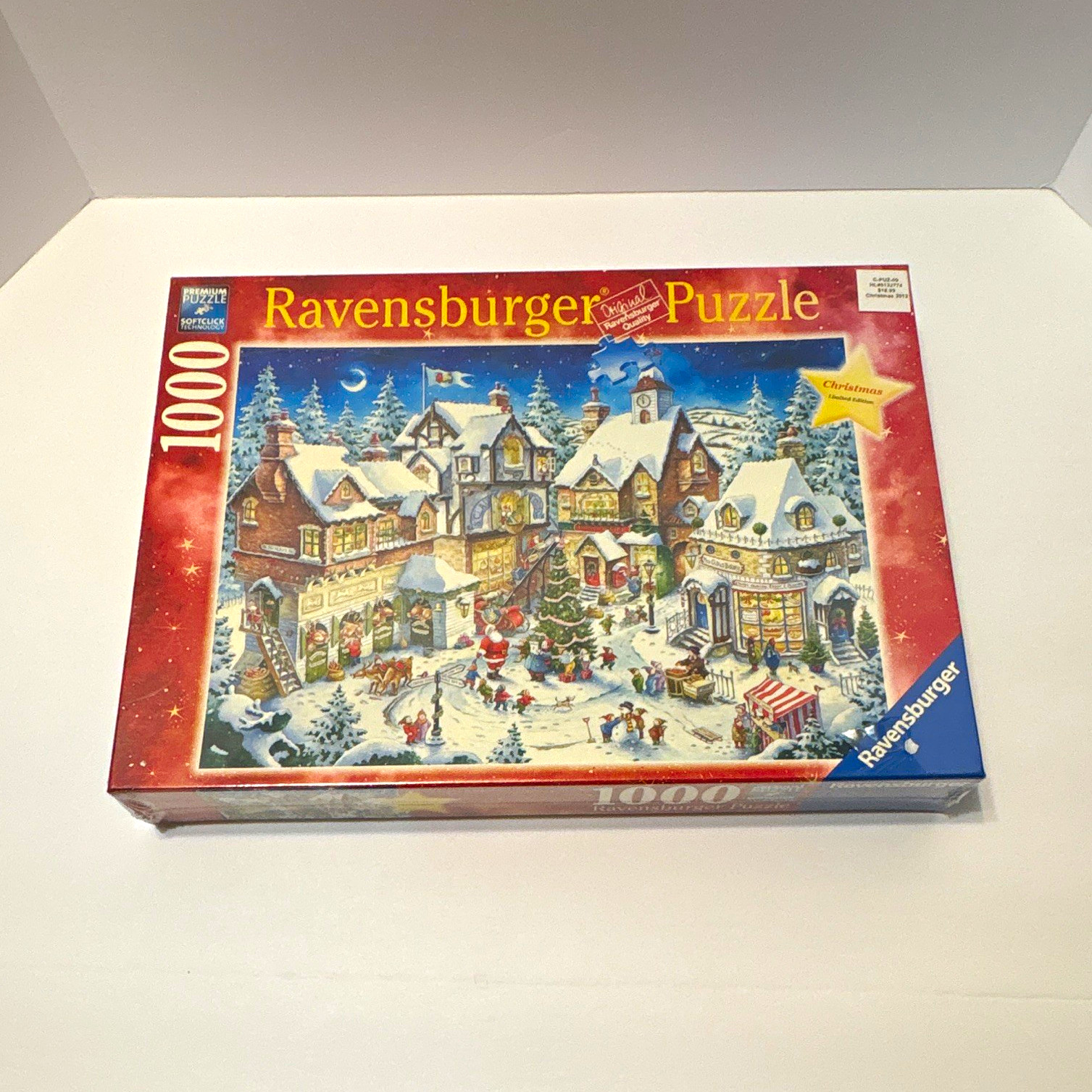 2012 Ravensburger The Christmas Village 1000pc Limited edition sealed puzzle 2012 Ravensburger The Christmas Village 1000pc Limited edition sealed puzzle
