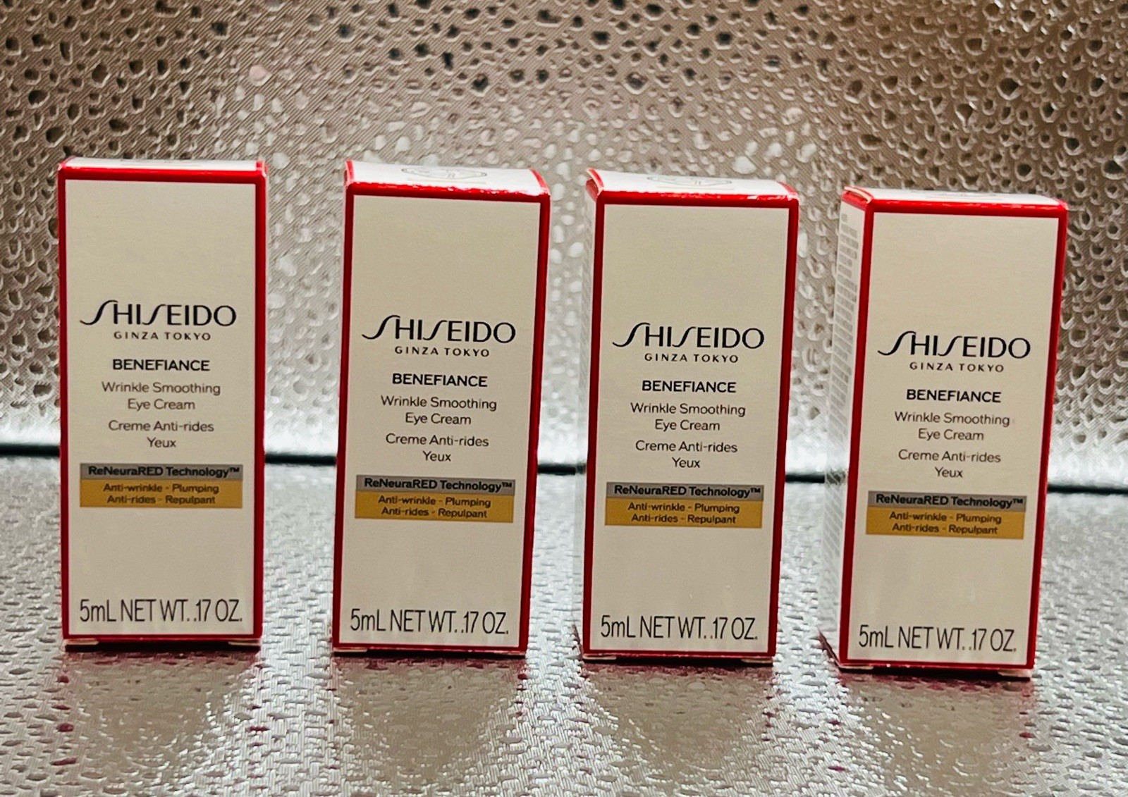 Shiseido Benefiance Wrinkle Smoothing Eye Cream 5mlx4= 20ml