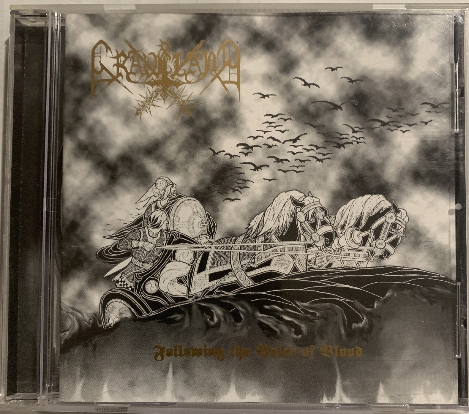 Graveland - Following the Voice of Blood CD 1997 No Colours NC 012 [Original]*DE