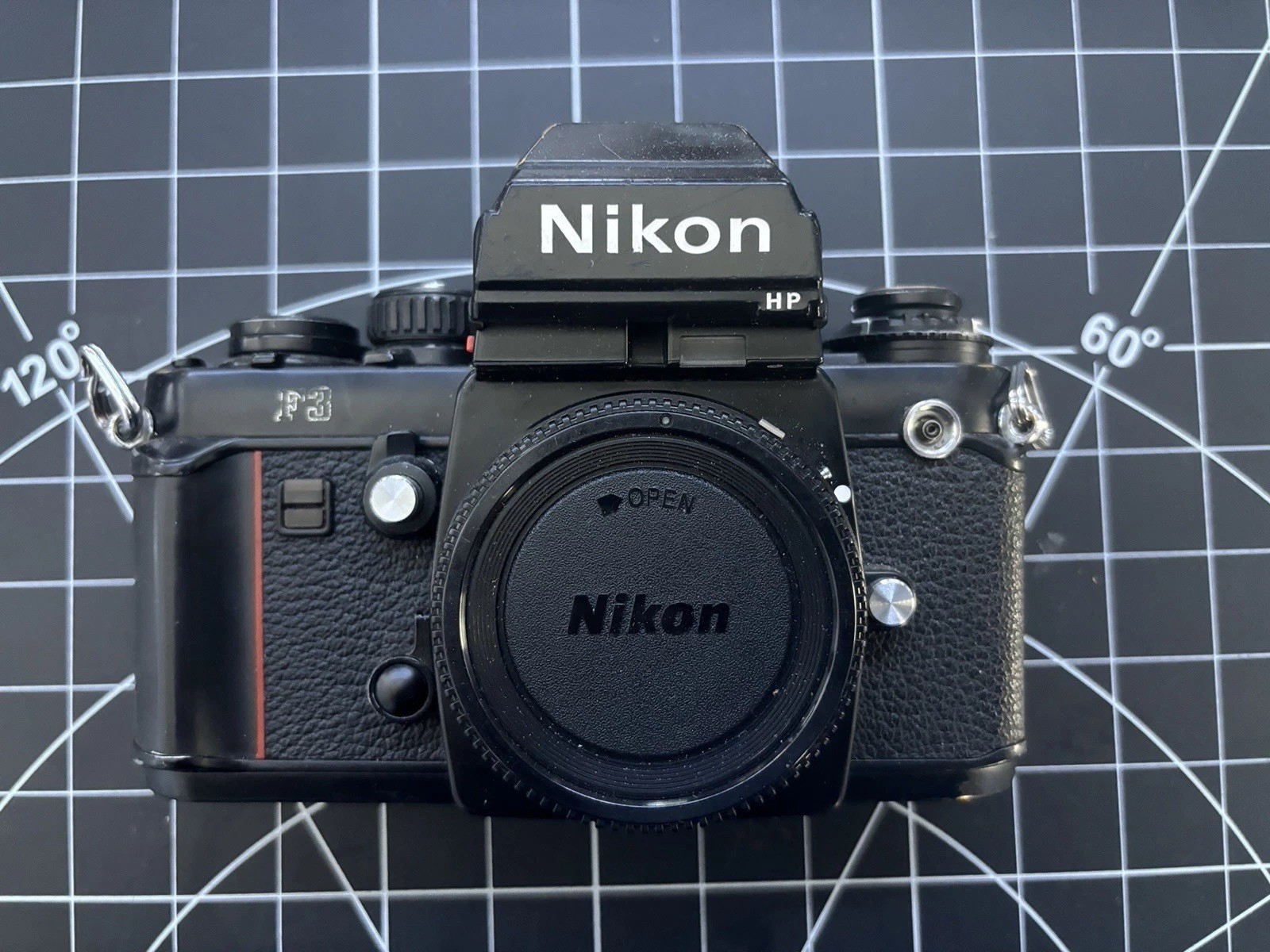 Nikon F3 HP 35mm SLR Film Camera - Black (Body Only) Nikon F3 HP 35mm SLR Film Camera - Black (Body Only)