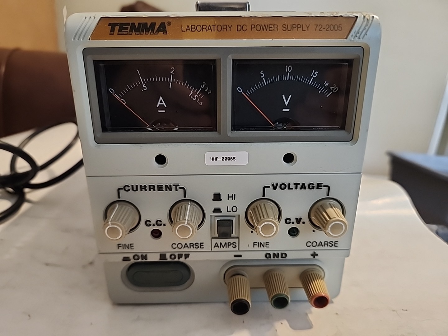 TENMA LABORATORY DC POWER SUPPLY MODEL 72-2005 - TENMA LABORATORY DC POWER SUPPLY MODEL 72-2005 -