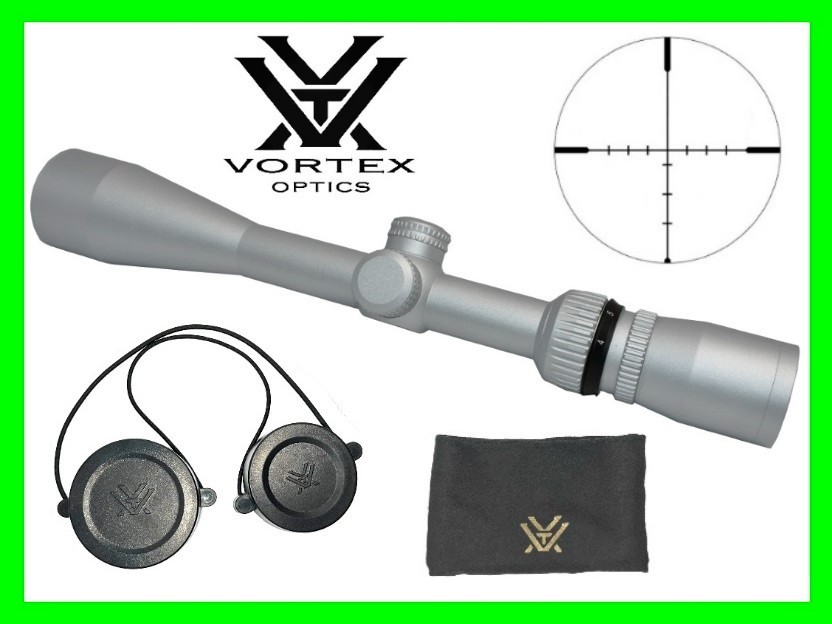Vortex SATIN SILVER Cerakote Sonora 4-12x44 Dead Hold BDC Rifle Scope SON-412