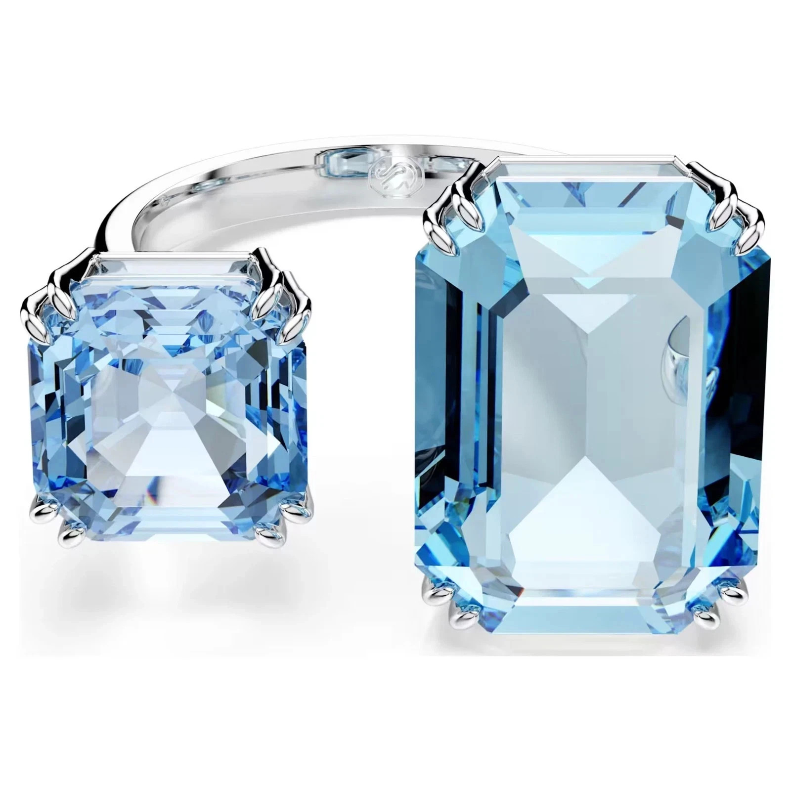 Swarovski Millenia Open Ring Octagon Cut, Blue, Rhodium 5694142 Swarovski Millenia Open Ring Octagon Cut, Blue, Rhodium 5694142