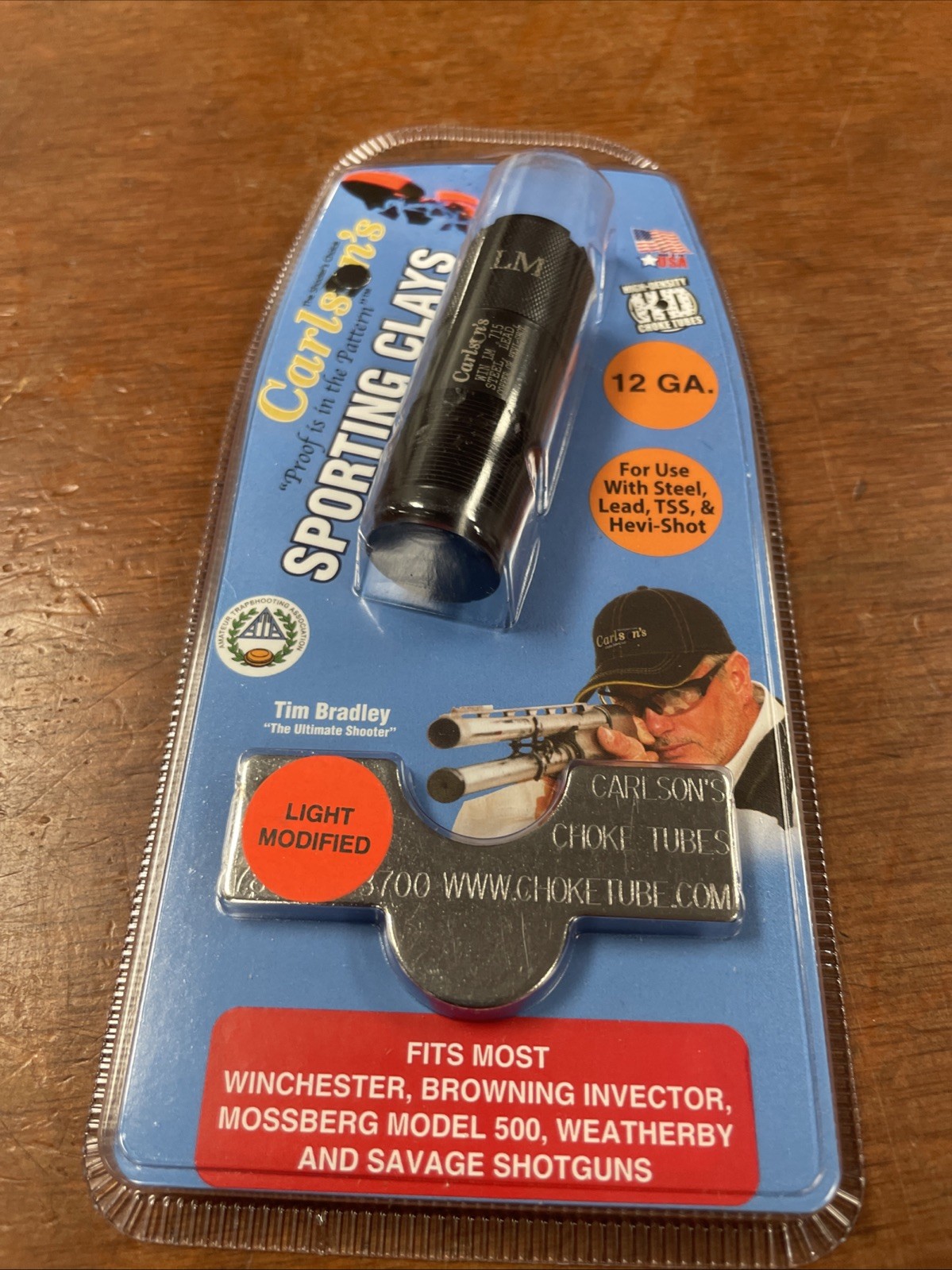 Carlsons Choke Tube 12GA Winchester Mossberg Sporting Clay Light Modified
