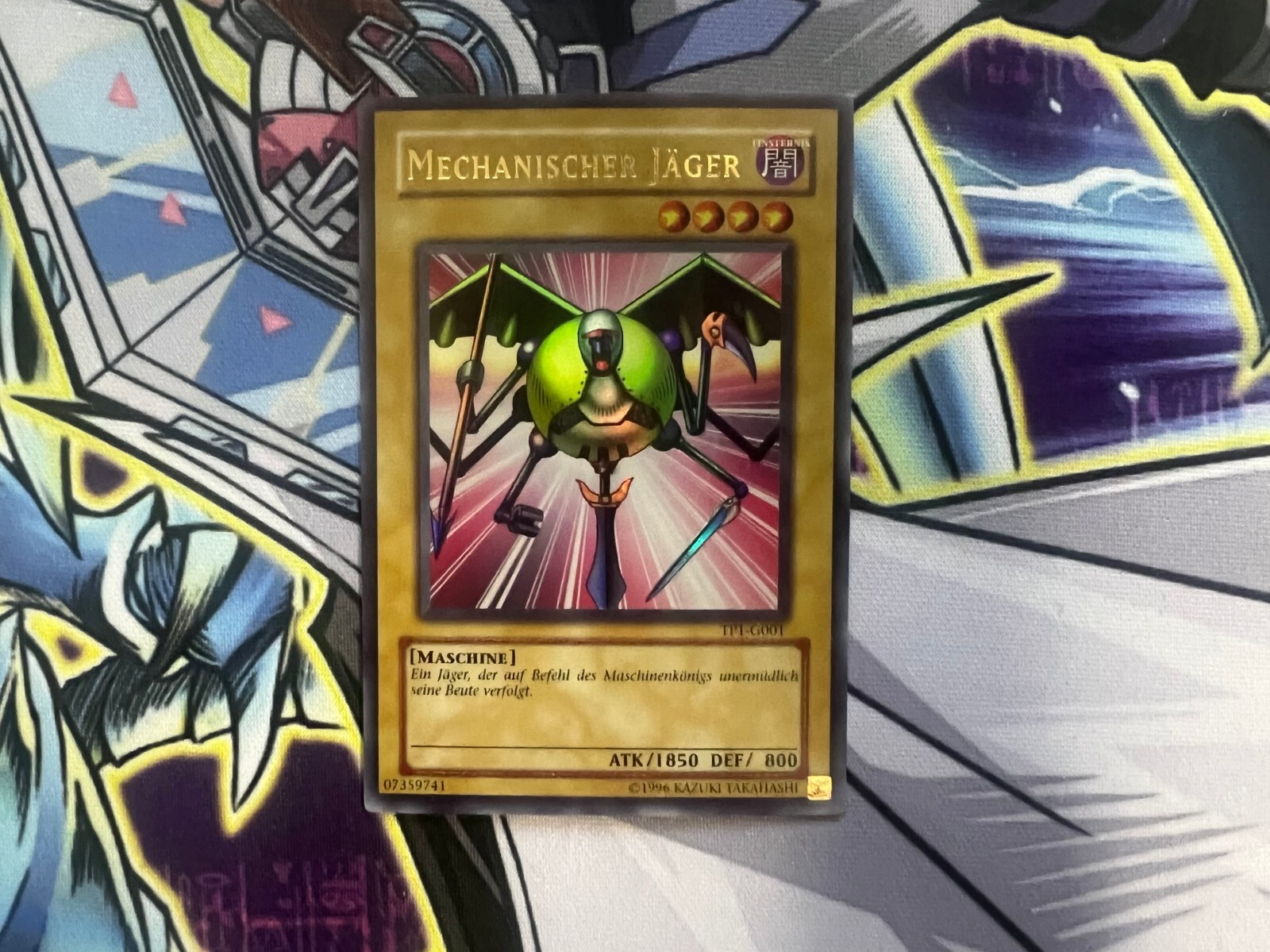 MECHANICALCHASER GERMAN ULTRA RARE TP1-001 G001 NEAR MINT YUGIOH