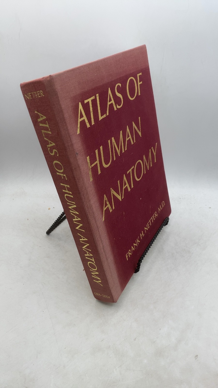 Atlas of Human Anatomy Frank H. Netter, M.D. Hardcover First Printing, 1989 1989