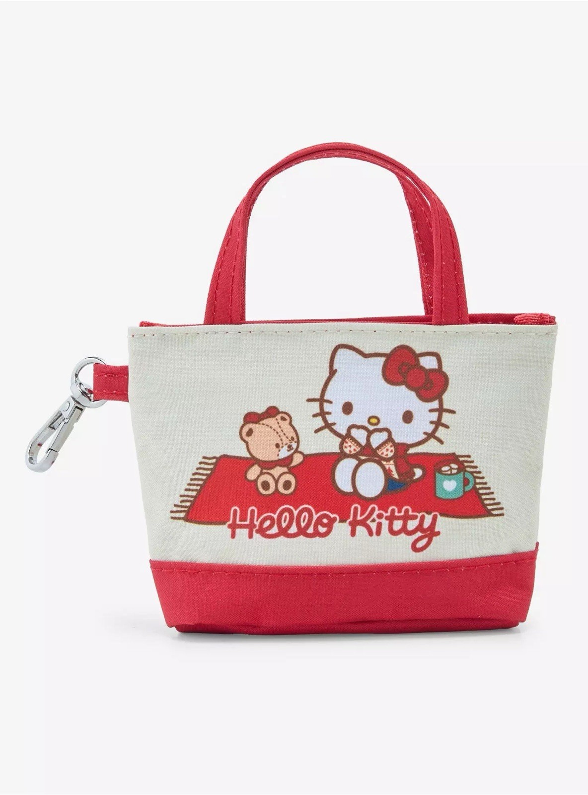 Hello Kitty & Tiny Chum Mini Tote Bag Coin Purse Hello Kitty & Tiny Chum Mini Tote Bag Coin Purse