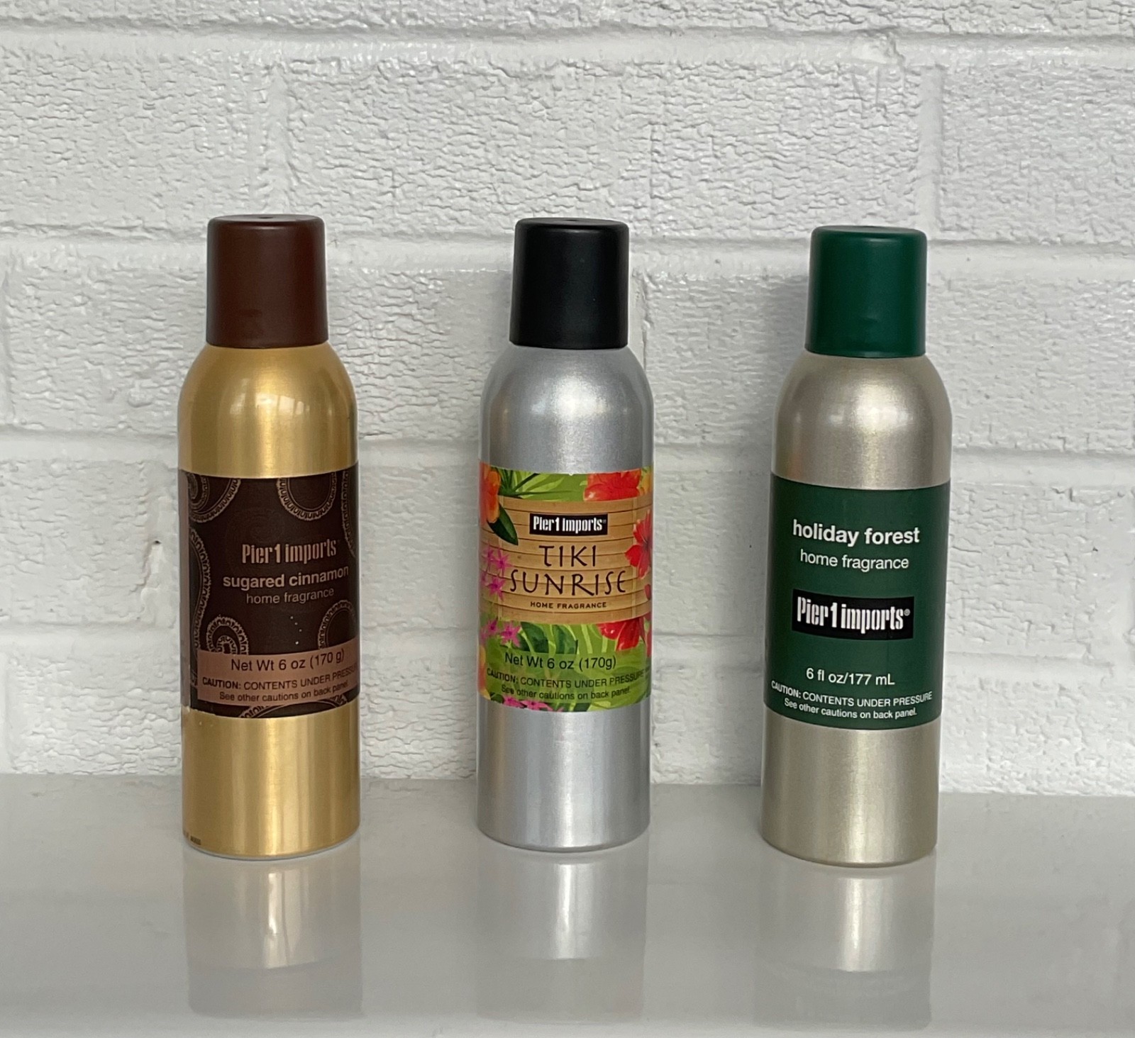 Pier 1 Imports Home Fragrance Spray Lot Cinnamon Tiki Sunrise Holiday Forest Pier 1 Imports Home Fragrance Spray Lot Cinnamon Tiki Sunrise Holiday Forest