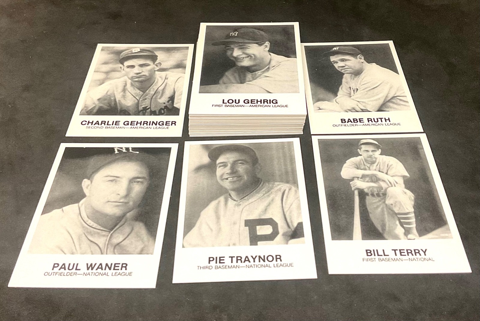 1983 TCMA Renata Galasso 1933 All-Stars - 45 Card Complete Set -Ruth, Gehrig ++