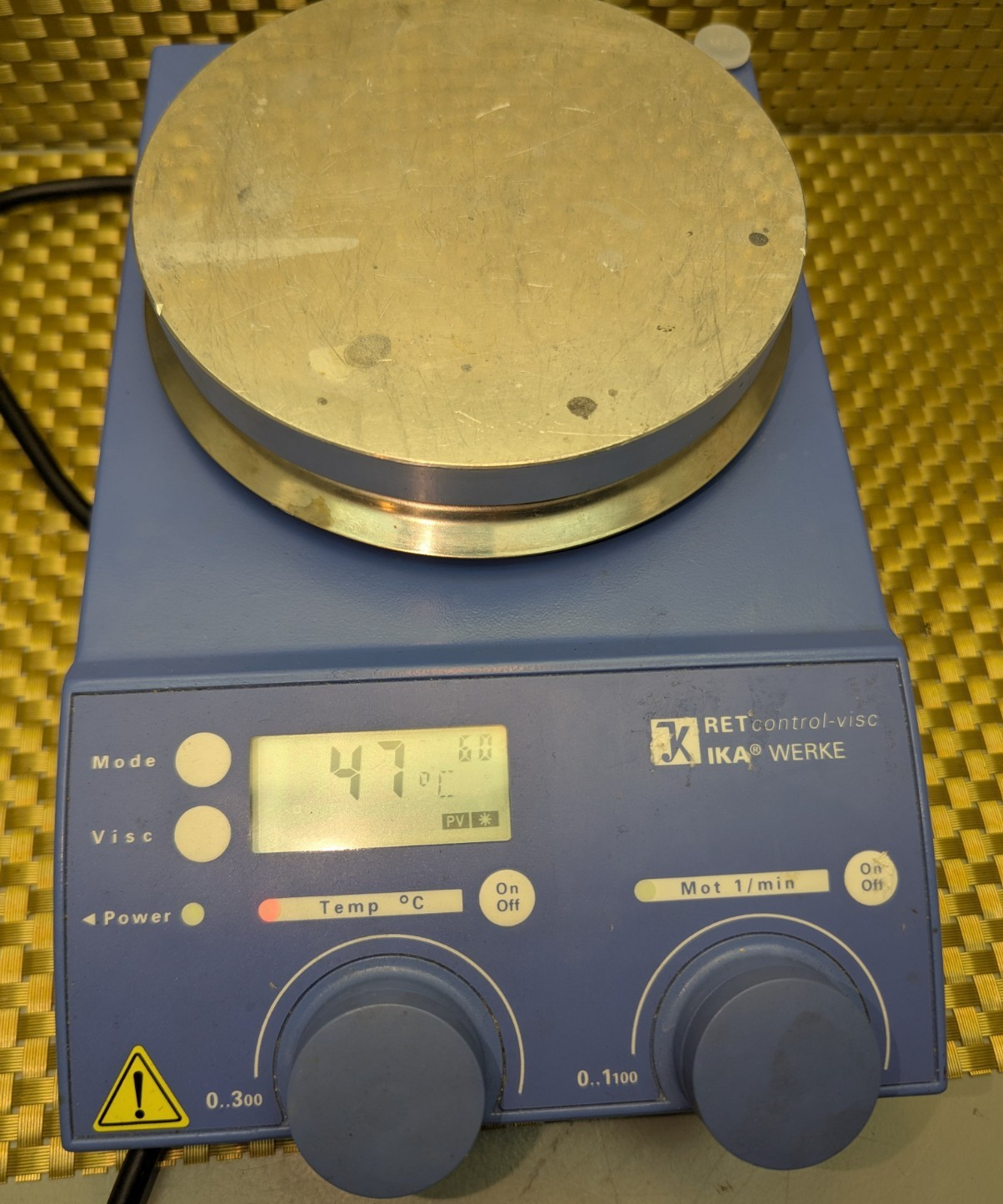 IKA Werke RET Control-Visc  S1 Hot Plate Magnetic Stirrer Digital 120V