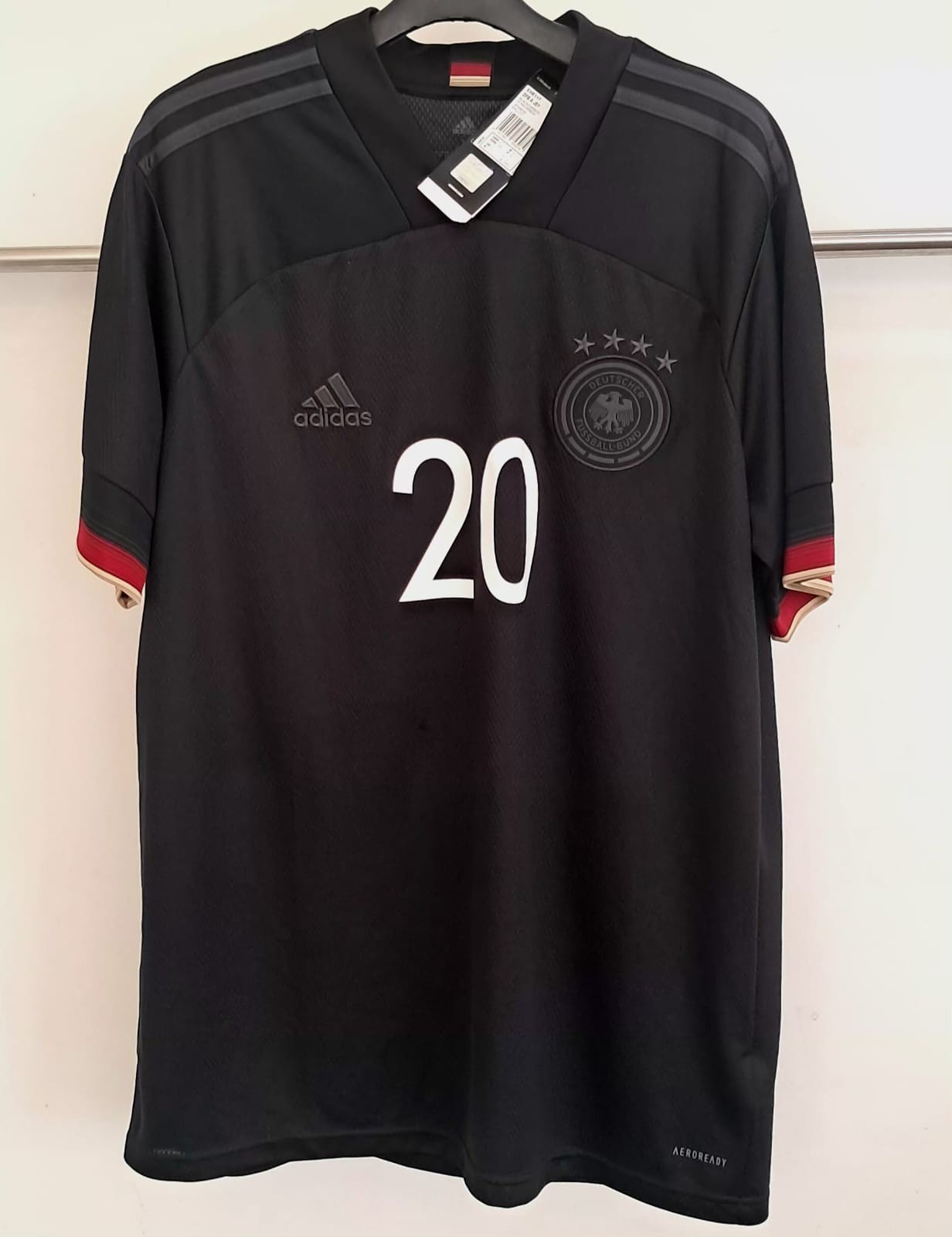 Authentic 2019-20 Germany Away Jersey #Gosens #BNWT #SizeL Authentic 2019-20 Germany Away Jersey #Gosens #BNWT #SizeL