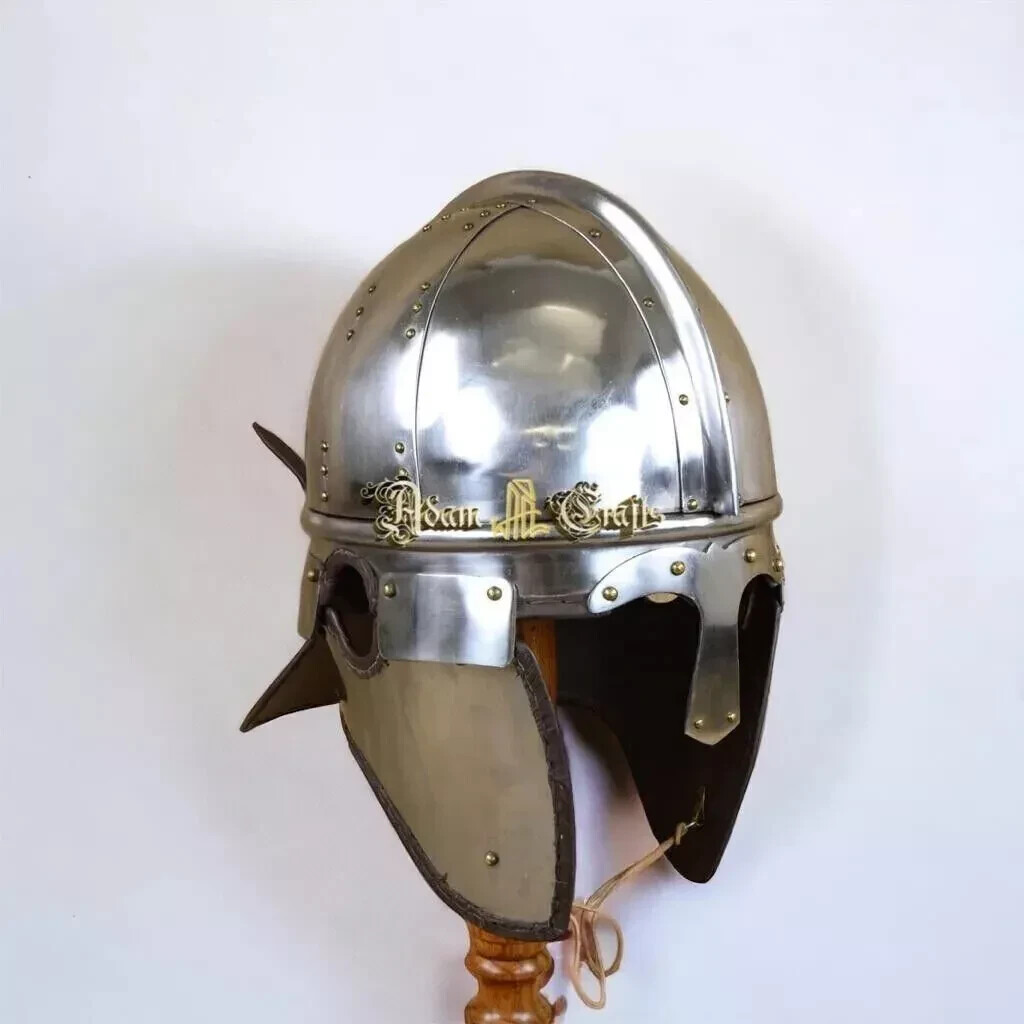 Medieval Late Roman Helmet Intercisa Helmet 18G Steel LARP Battle For Cosplay