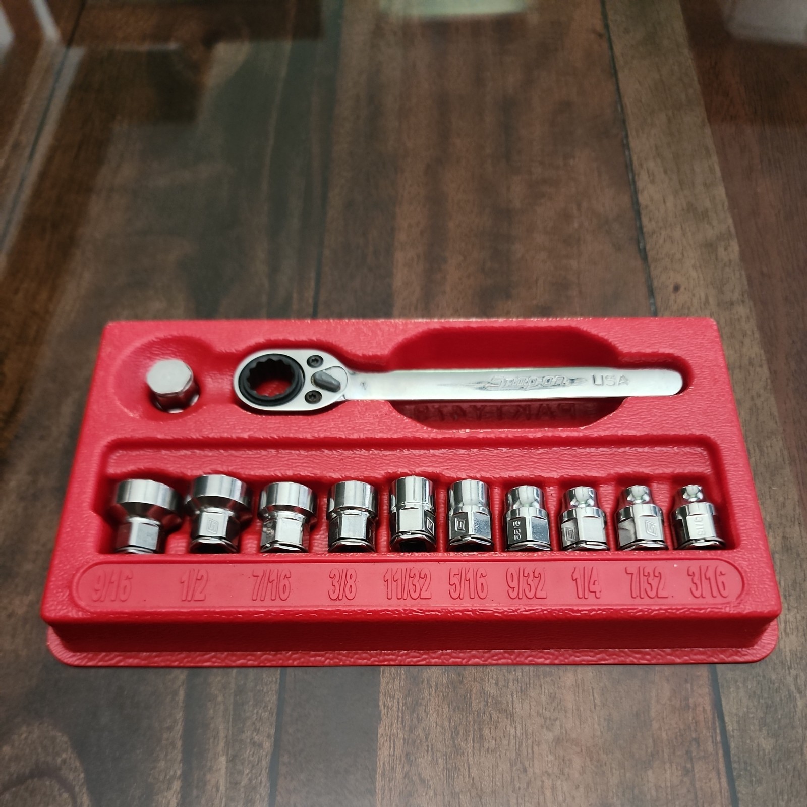 Snap On Low Profile 1/4 Drive Socket Set **SAE**