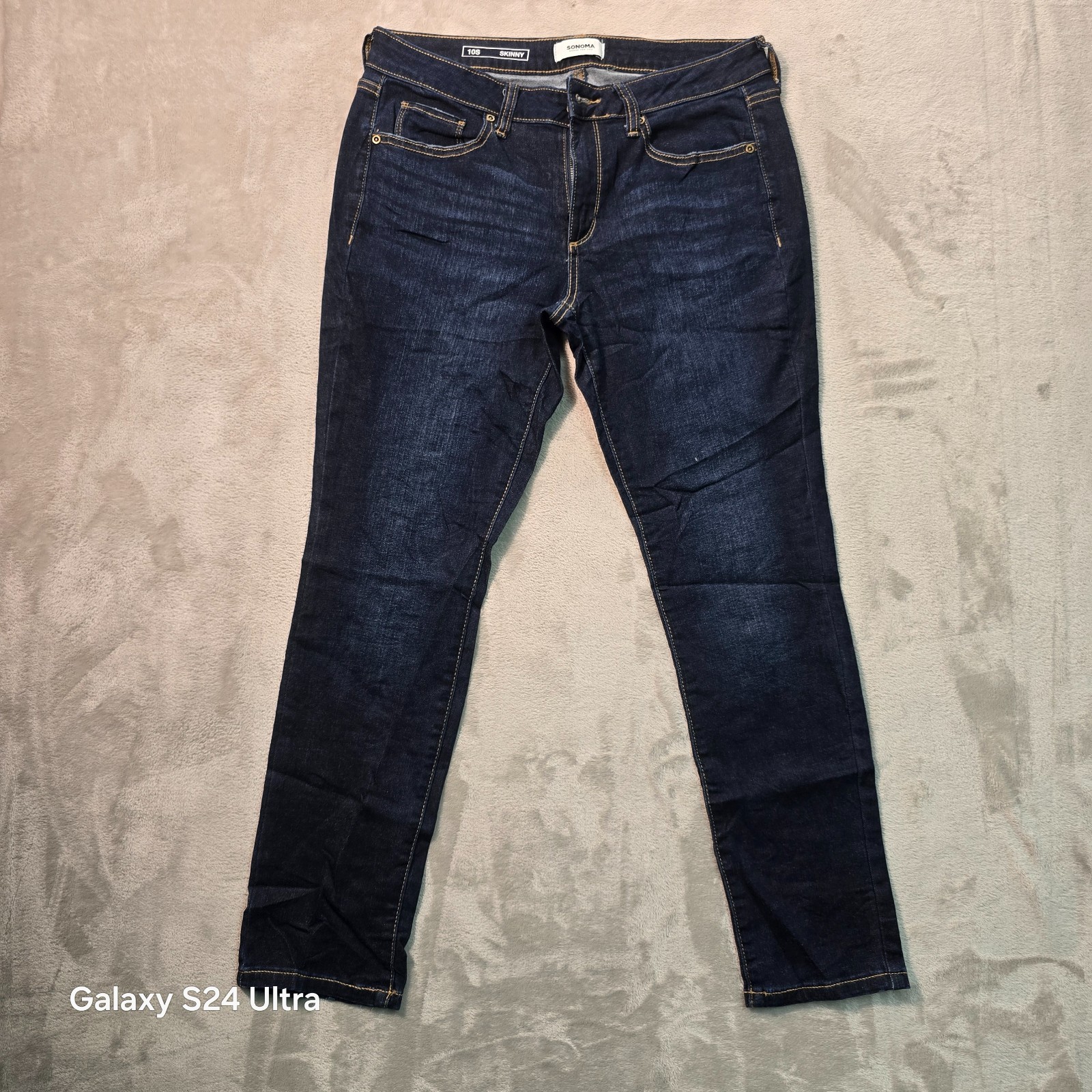 Sonoma Goods For Life Jeans Womens 10 Blue Denim Medium Wash Stretch Skinny Leg Sonoma Goods For Life Jeans Womens 10 Blue Denim Medium Wash Stretch Skinny Leg