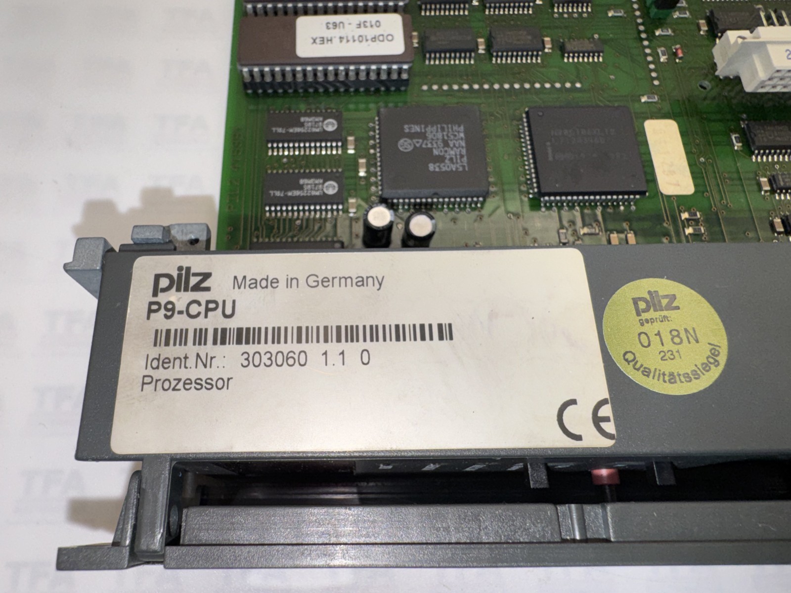 1 PC Pilz P9-CPU 303060 Central Processor CPU Module P9 PLC Rev 1.1 NEW No Box