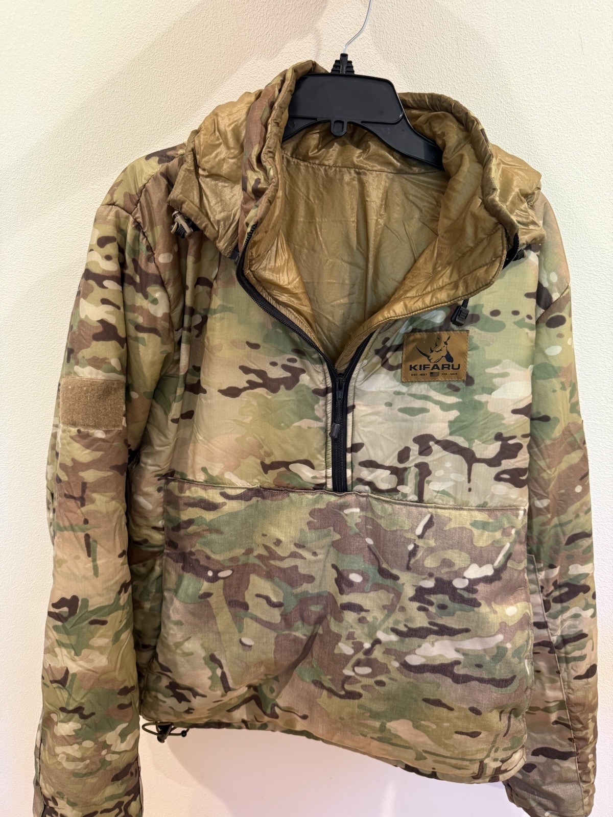 Kifaru Lost Park Parka Jacket Half Zip Large Kifaru Lost Park Parka Jacket Half Zip Large