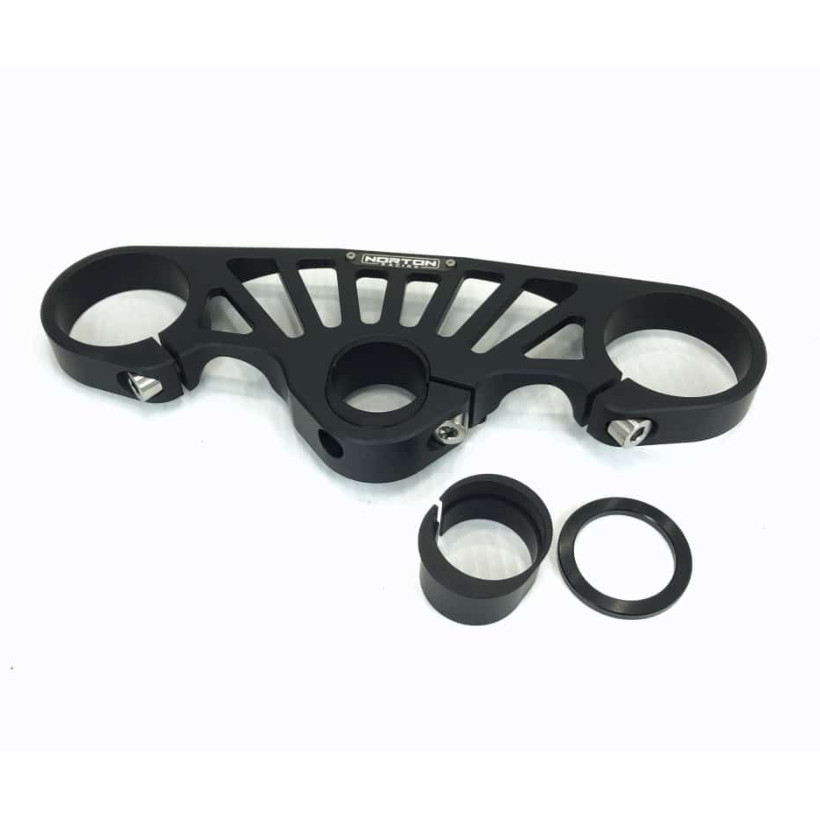 Norton Racing Upper Triple Clamp – Aprilia RS660 Matte Black - New Sale 30% Norton Racing Upper Triple Clamp – Aprilia RS660 Matte Black - New Sale 30%