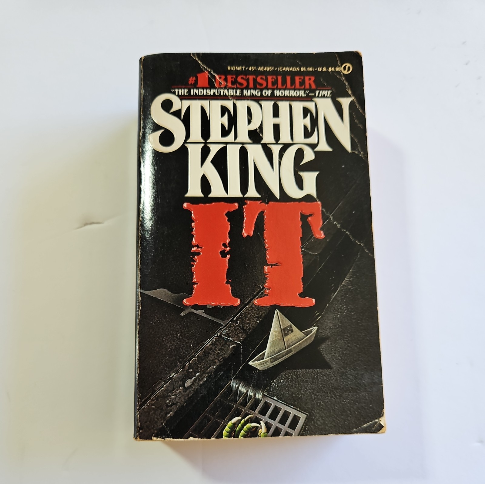 Stephen King IT 1987 Signet First Printing Vintage Paperback Horror Book Stephen King IT 1987 Signet First Printing Vintage Paperback Horror Book