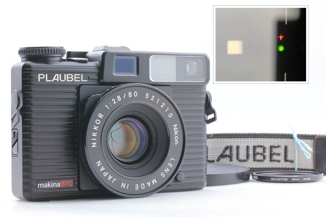 Late 670 Model [TOP MINT / Meter Works] Plaubel Makina 6x7 Film Camera JAPAN