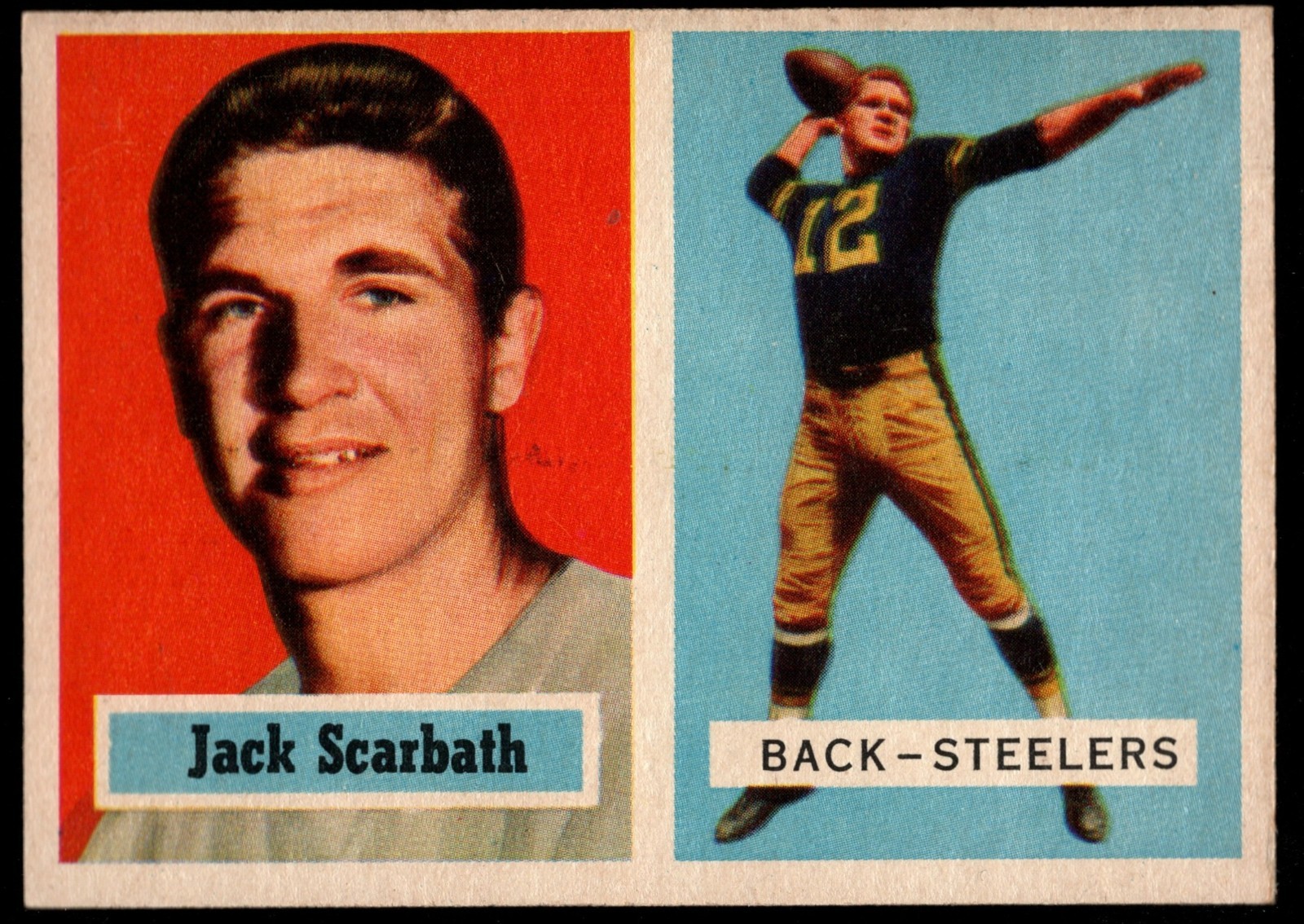 1957 Topps - Jack Scarbath #126 (RC)
