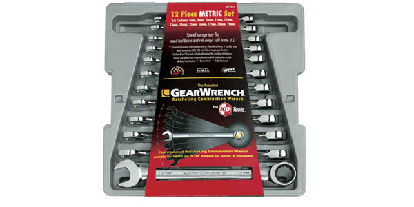 WOW GearWrench 12pc Metric Ratcheting Wrench set #9412, Great Christmas Gift