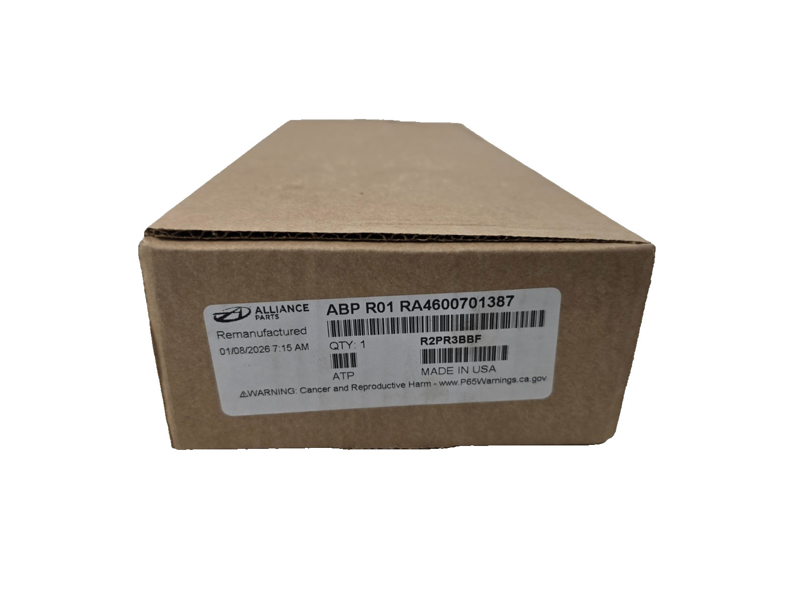 Genuine Alliance Reman Detroit Diesel DDE RA4600701387 Fuel Injector DD15