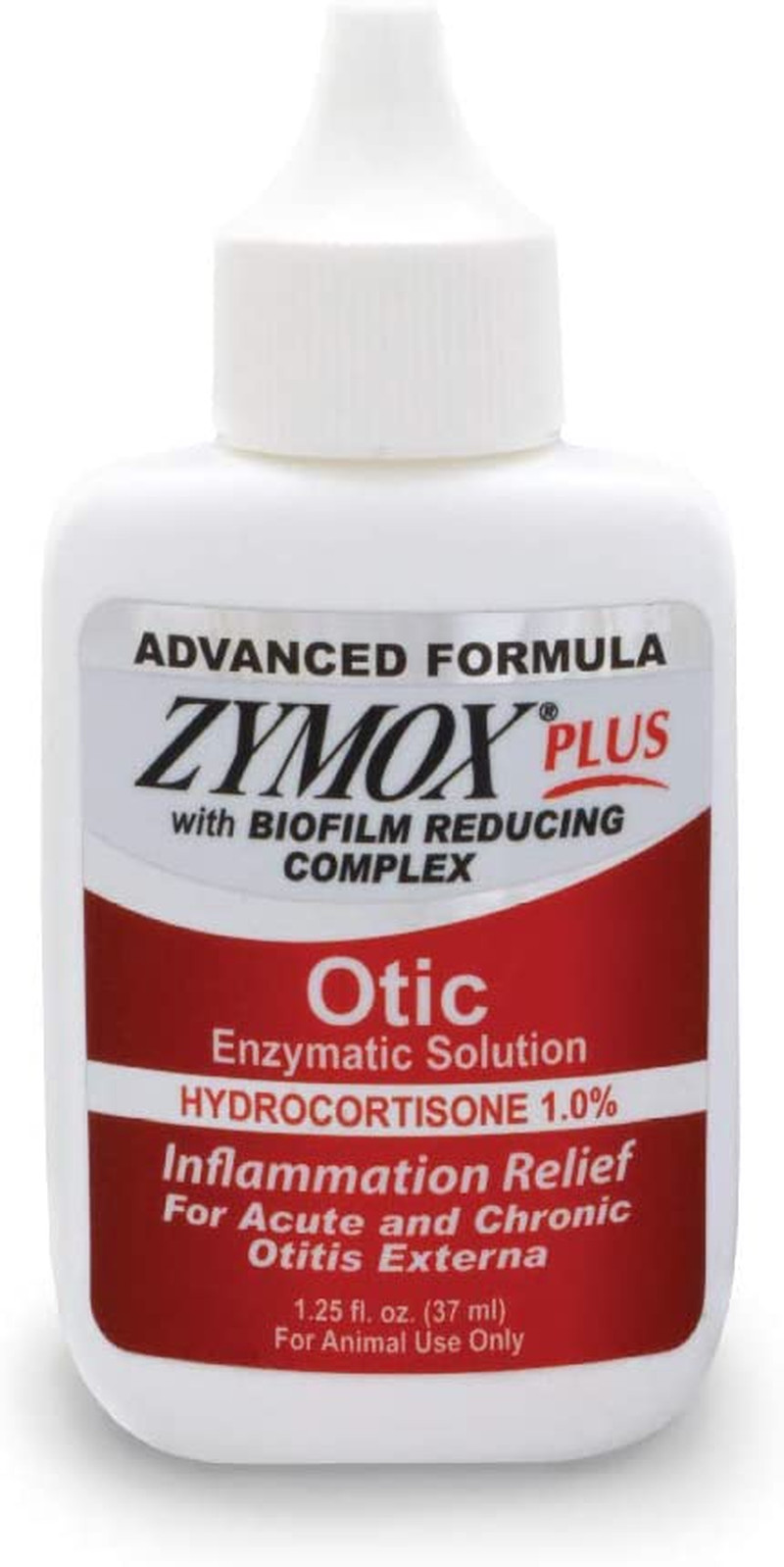Advanced Formula Otic plus Enzymatic Ear Solution for Dogs and Cats | with 1% Hy