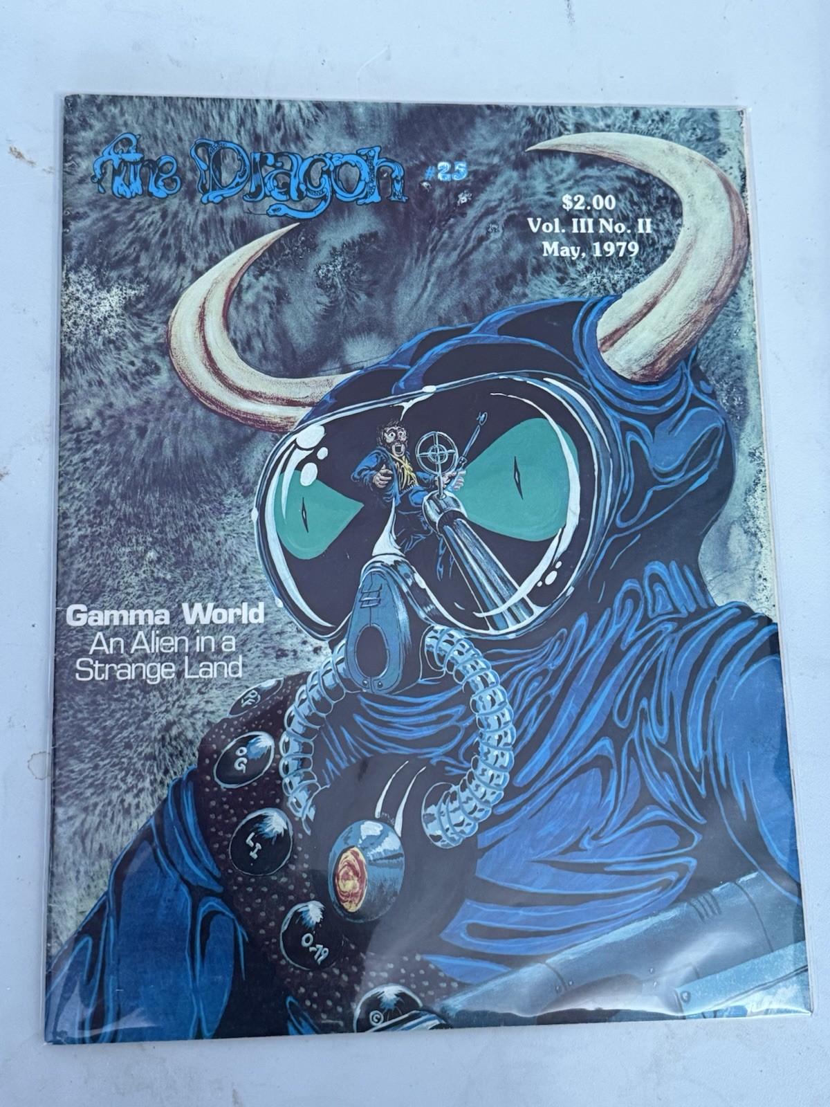The Dragon Magazine #25 May 1979 TSR Gamma World D&D Phil Foglio Vintage RPG