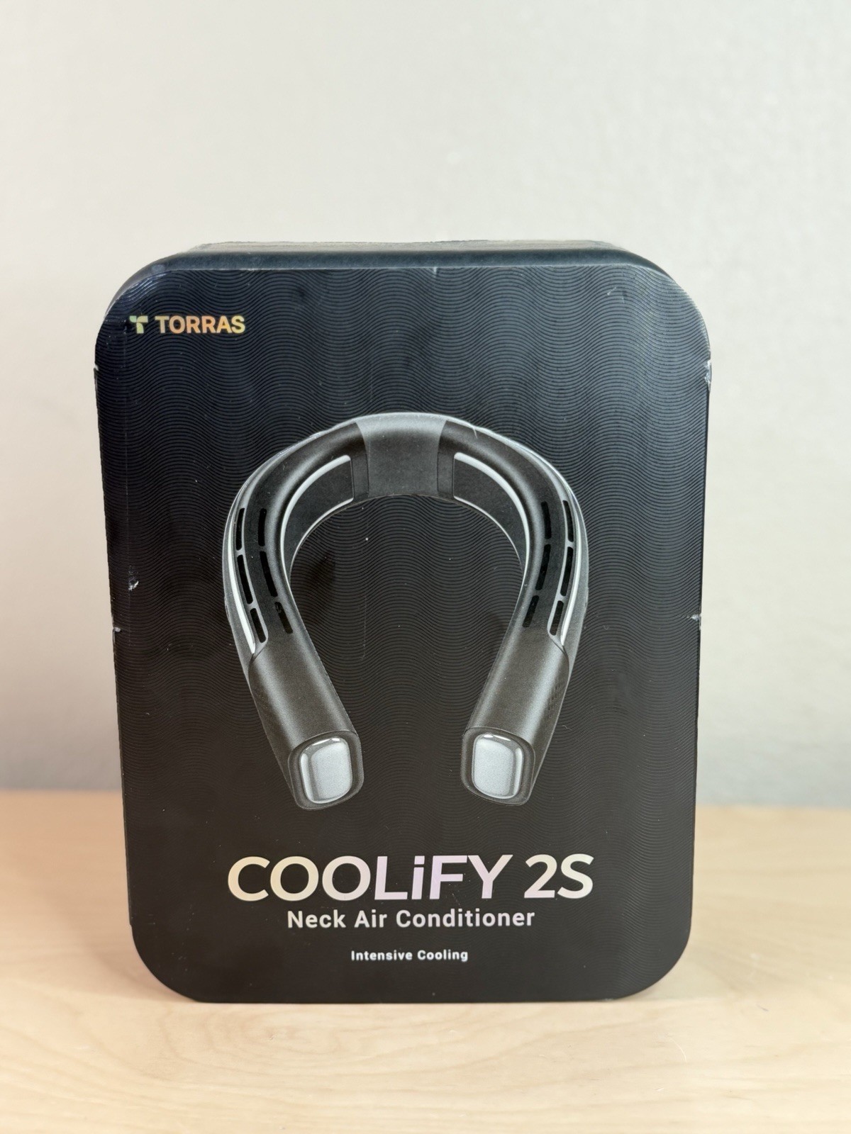 TORRAS Coolify 2S Personal Bladeless Black Neck Air Conditioner, Heater & Fan