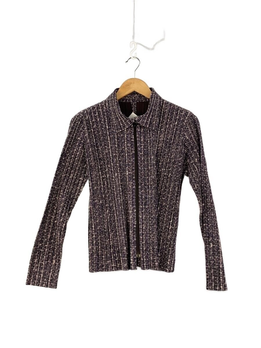 PLEATS PLEASE ISSEY MIYAKE Blouson Jacket PP93-JC472 Size 3 Made In Japan