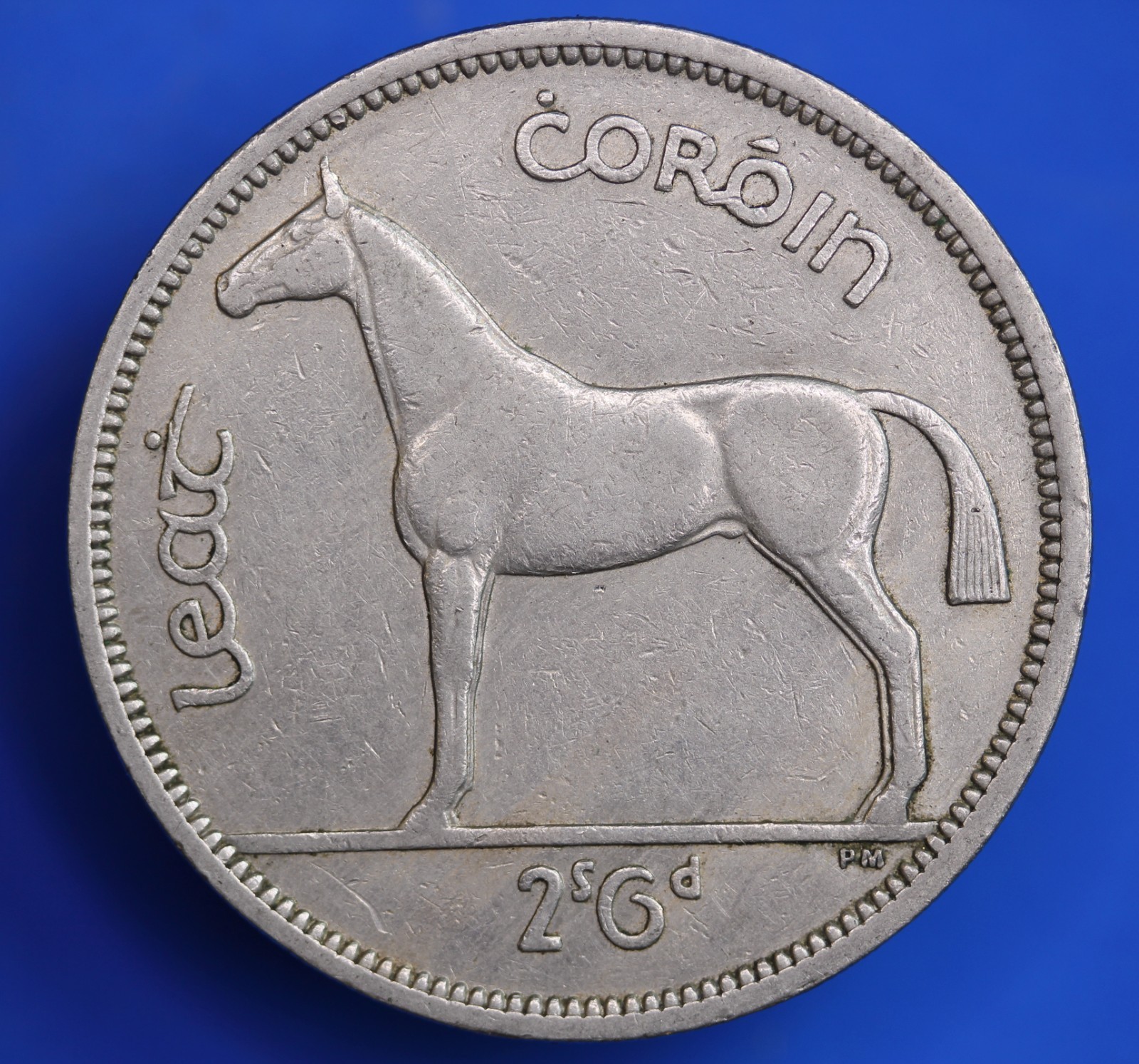 1961 Ireland Eire Irish Half Crown coin, Irish Hunter  [35733]