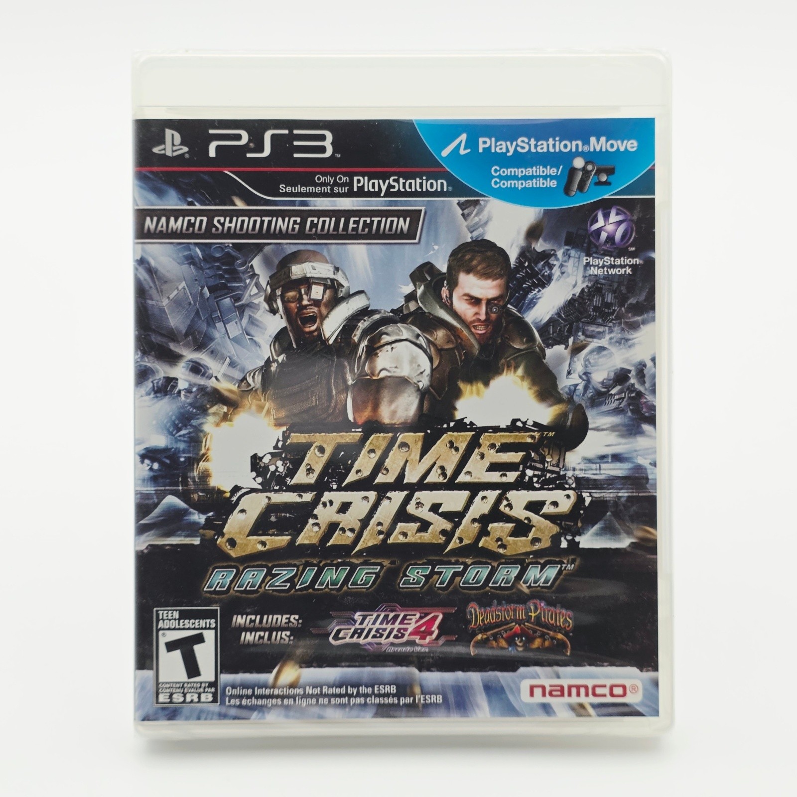 Time Crisis Razing Storm PS3 Namco Shooting Collection Factory Sealed Time Crisis Razing Storm PS3 Namco Shooting Collection Factory Sealed