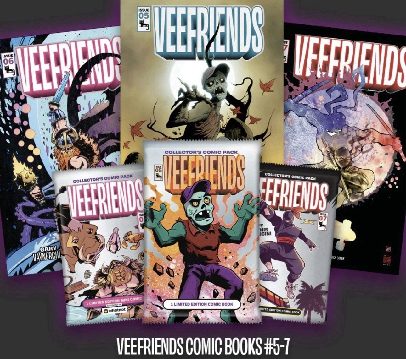VeeFriends Comic Bundle Sealed #5, #6, & #7 (pre-order confirmed) VeeFriends Comic Bundle Sealed #5, #6, & #7 (pre-order confirmed)