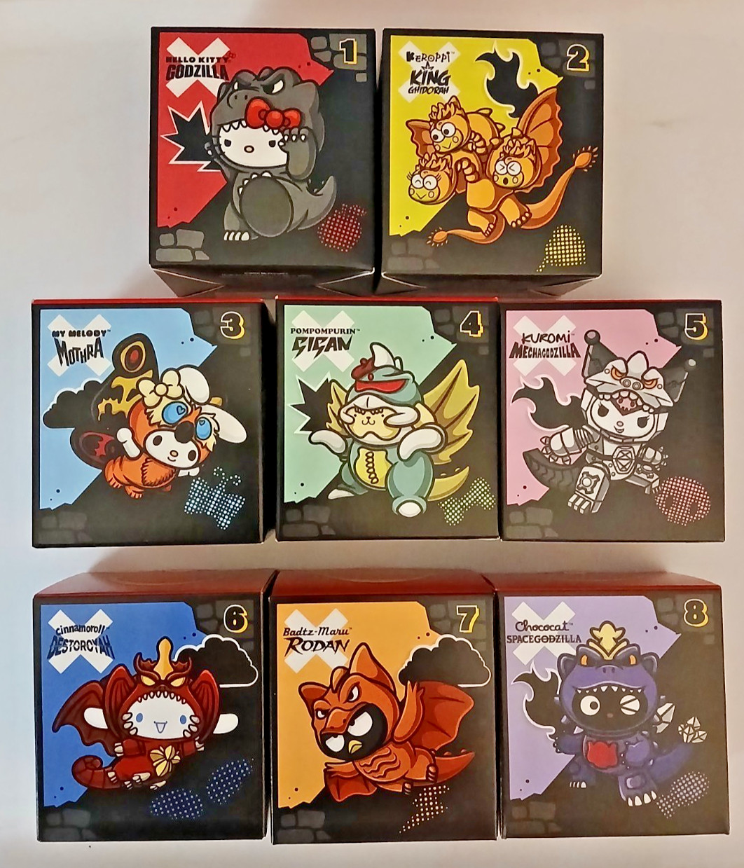 2026 McDONALD'S Hello Kitty X Godzilla HAPPY MEAL TOYS Or Set 2026 McDONALD'S Hello Kitty X Godzilla HAPPY MEAL TOYS Or Set