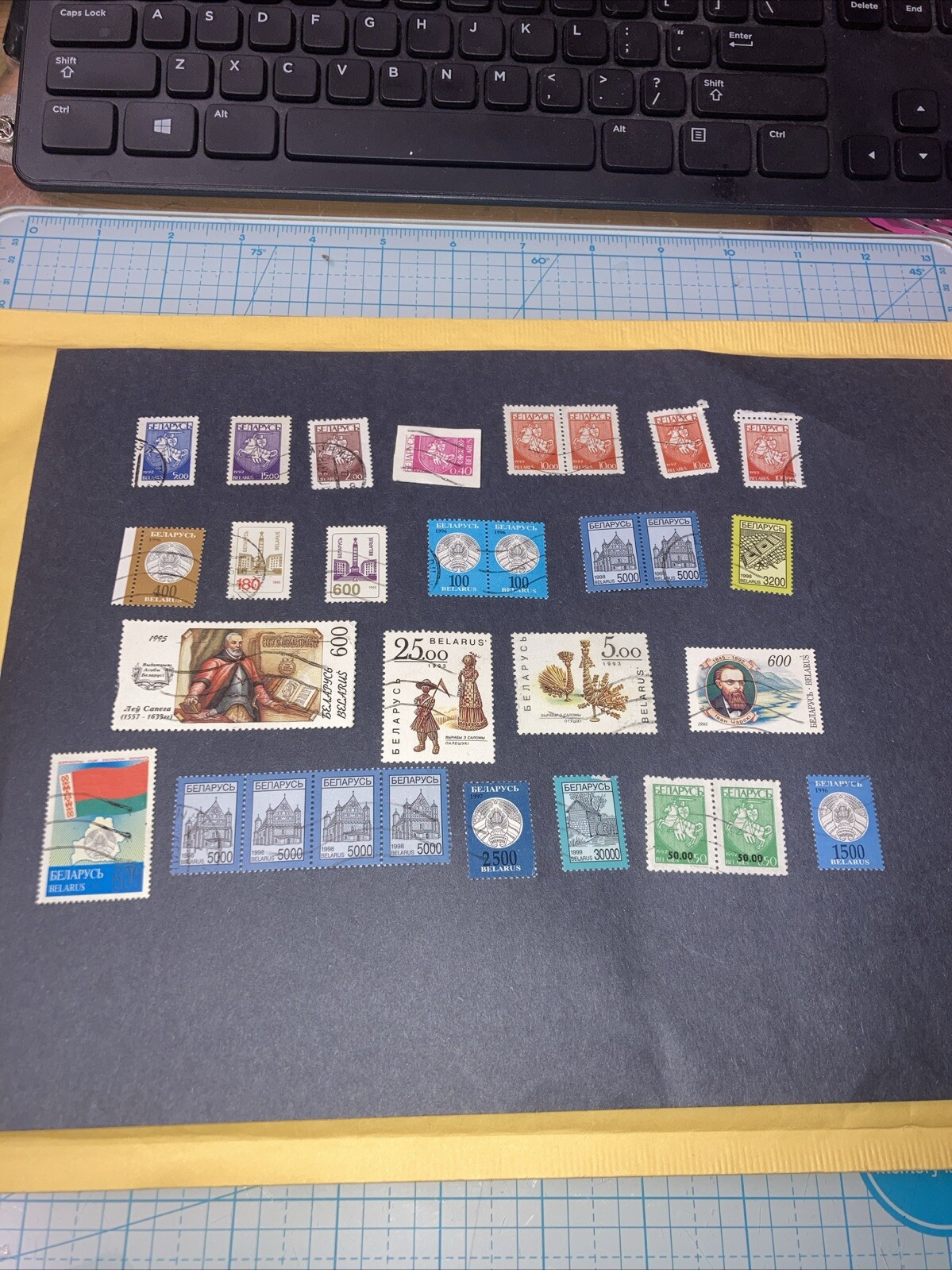 30 Vintage Belarus 1992-1999 Mixed  Stamps Lot , MNH. Cancelled. $1 Ships. DEAL