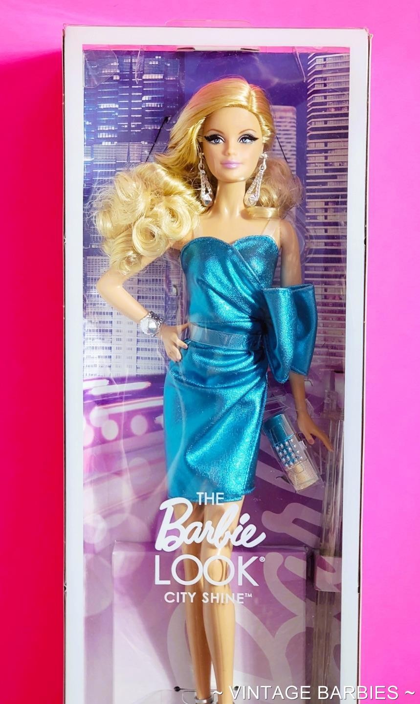 VERY RARE The Barbie Doll Look City Shine Black Label #CJF49 NEW NRFP ~ 2014