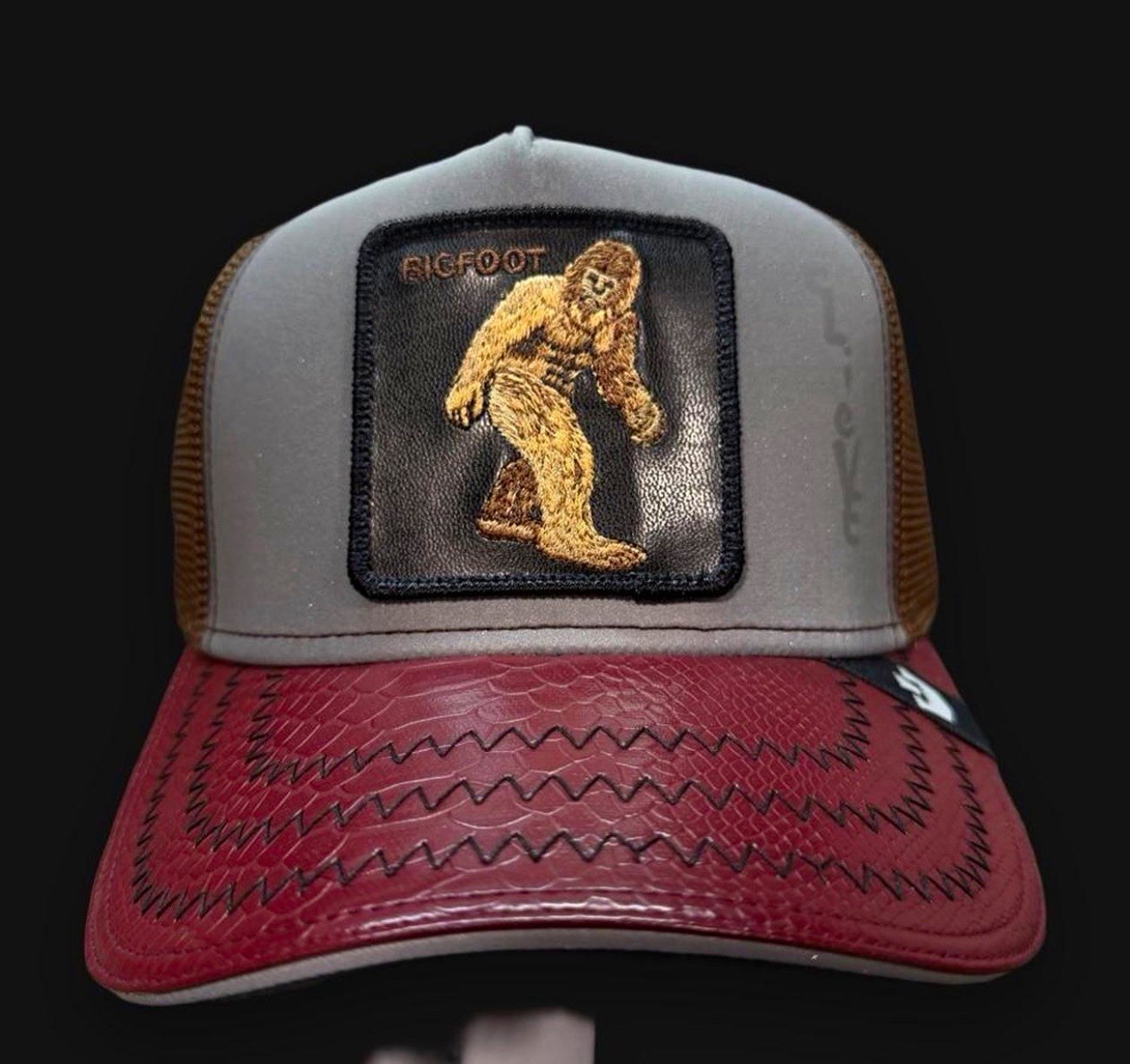 Goorin Bros Bigfoot Patch Trucker Hat NWT