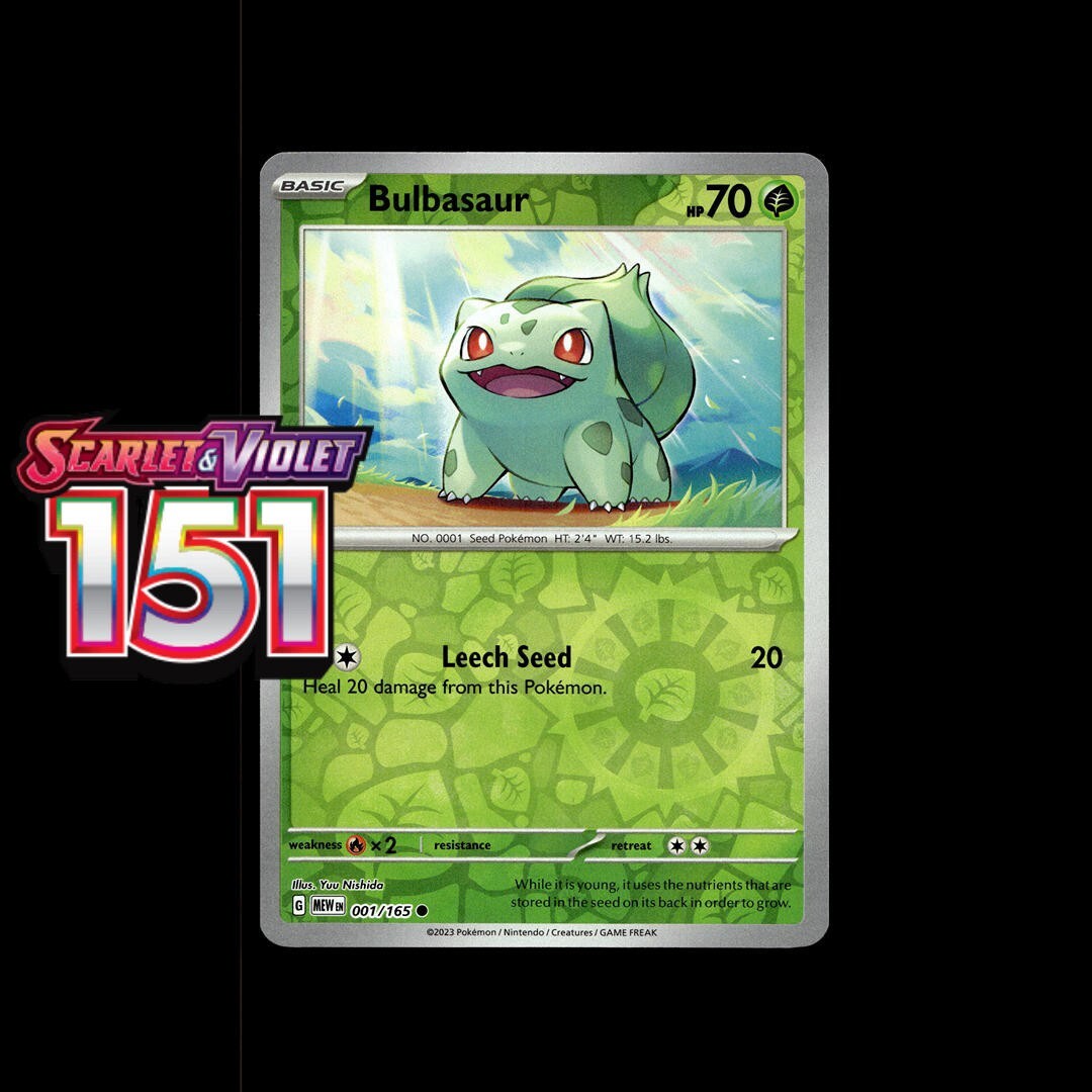 Pokemon 151 Cards Holo/Reverse Holo Ex Illustration Ultra Double Rare Card