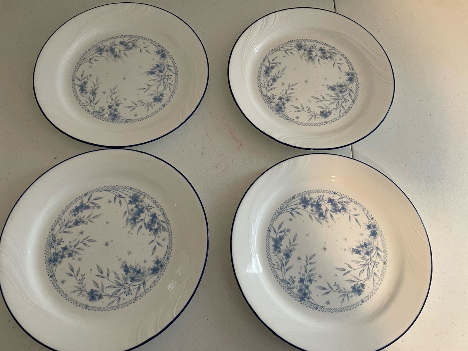 4-Corelle Celestial Blue 10 1/4\