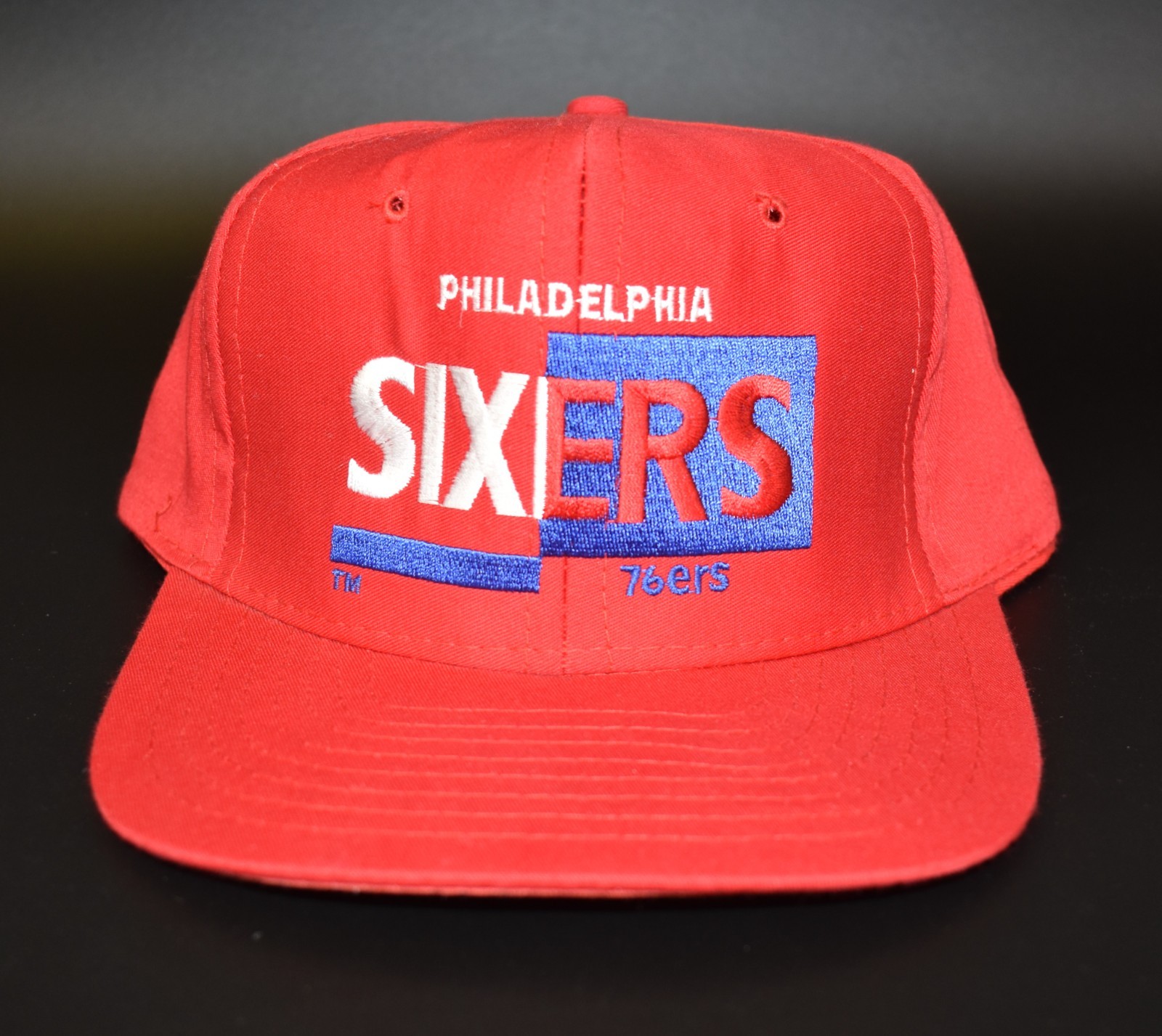 Philadelphia 76ers Sixers Vintage AJD Snapback Cap Hat
