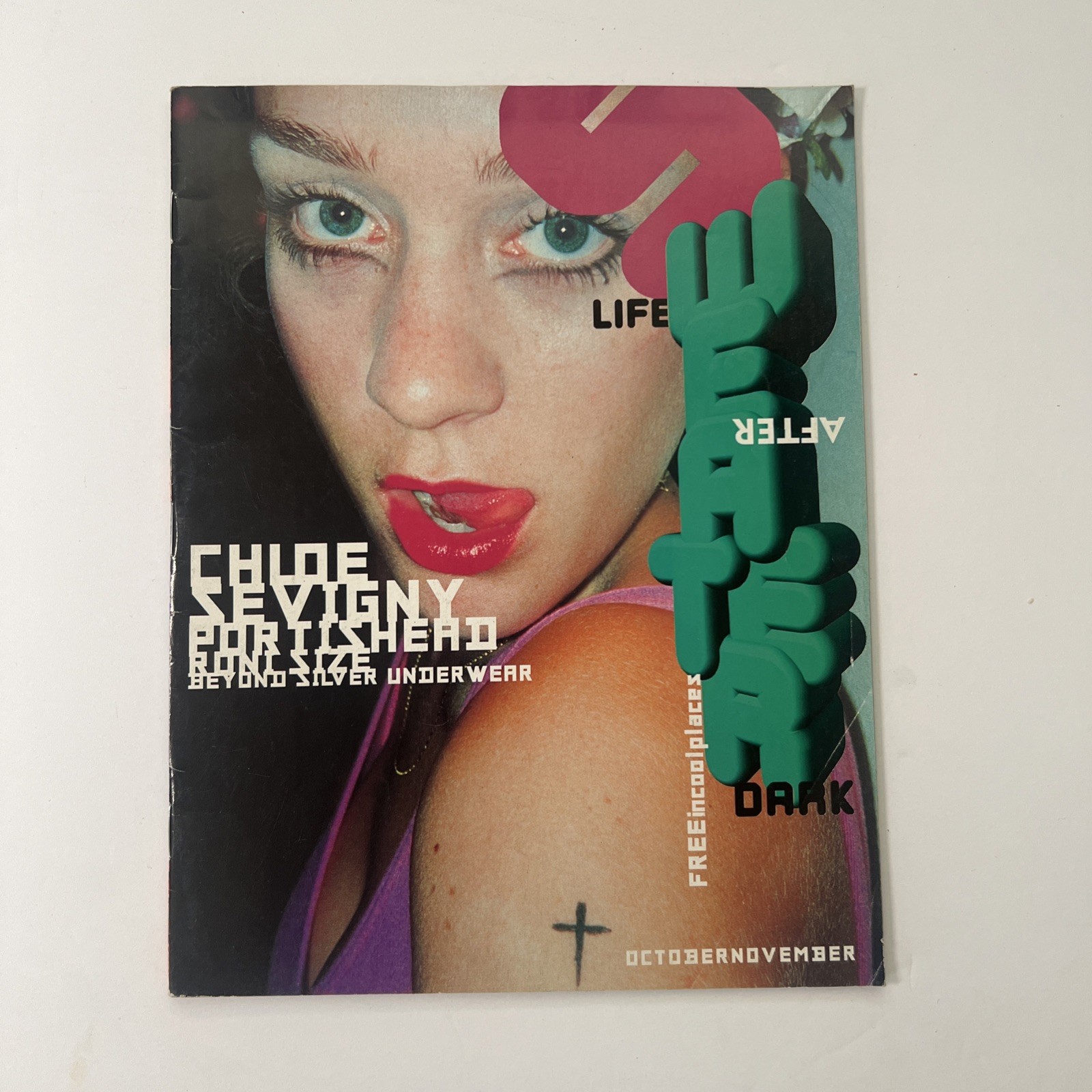 Sweater Magazine Chloe Sevigny Portishead Photek  October November 1997