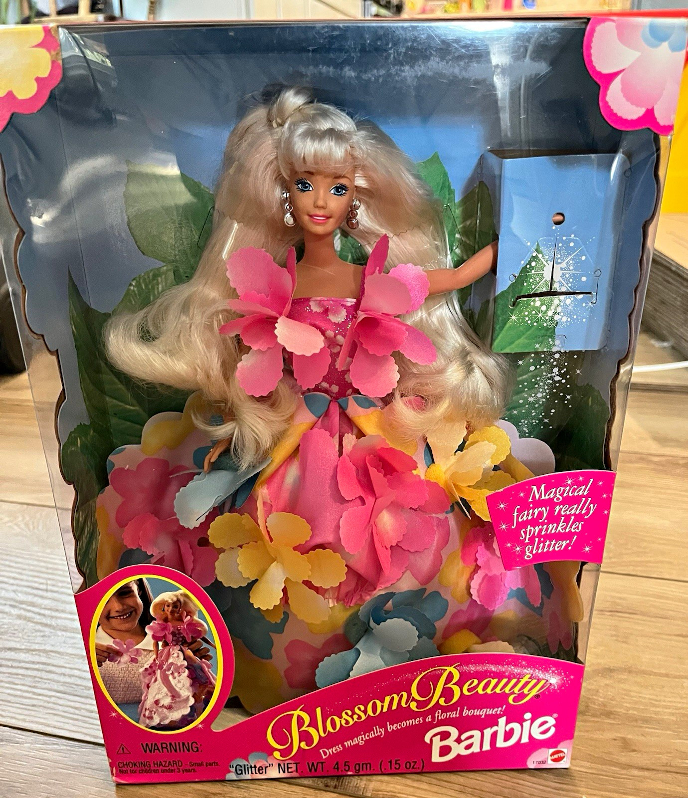 Mattel Blossom Beauty Barbie Fashion Doll 12 in Glitter MPN 17032